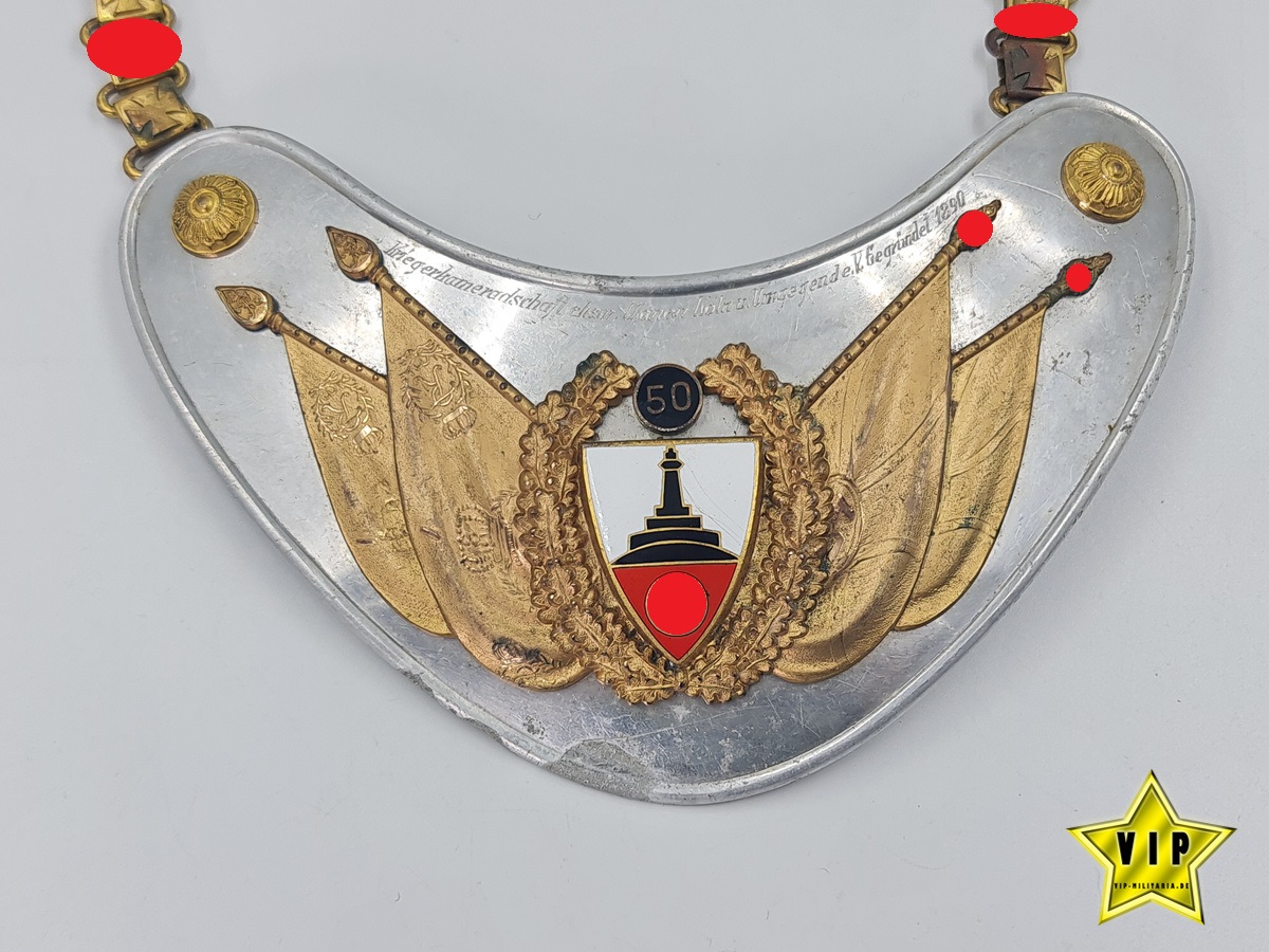 Reichskriegerbund Ringkragen Kyffhäuser Fahnenträger Reichskriegerbund Ringkragen Kyffhäuser Fahnenträger