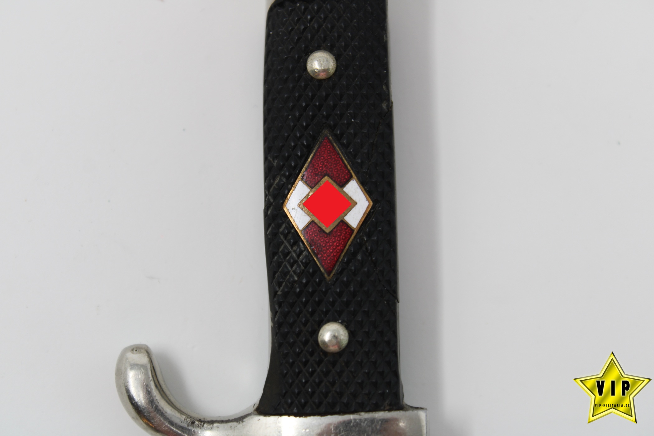 Hj Fahrtenmesser mit Devise Hersteller E. V. S. Solingen