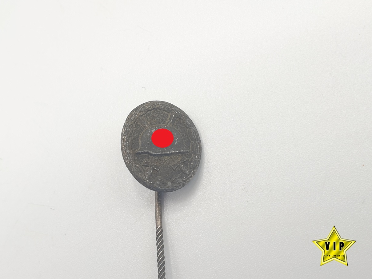 Verwundetenabzeichen in Silber + Miniatur Verwundetenabzeichen in Silber + Miniatur