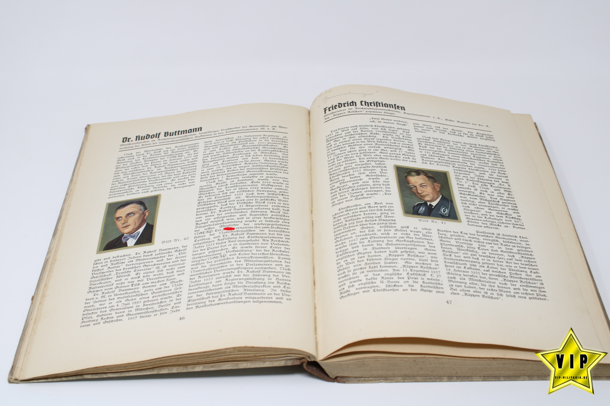 Sammelbilderalbum Männer im dritten Reich