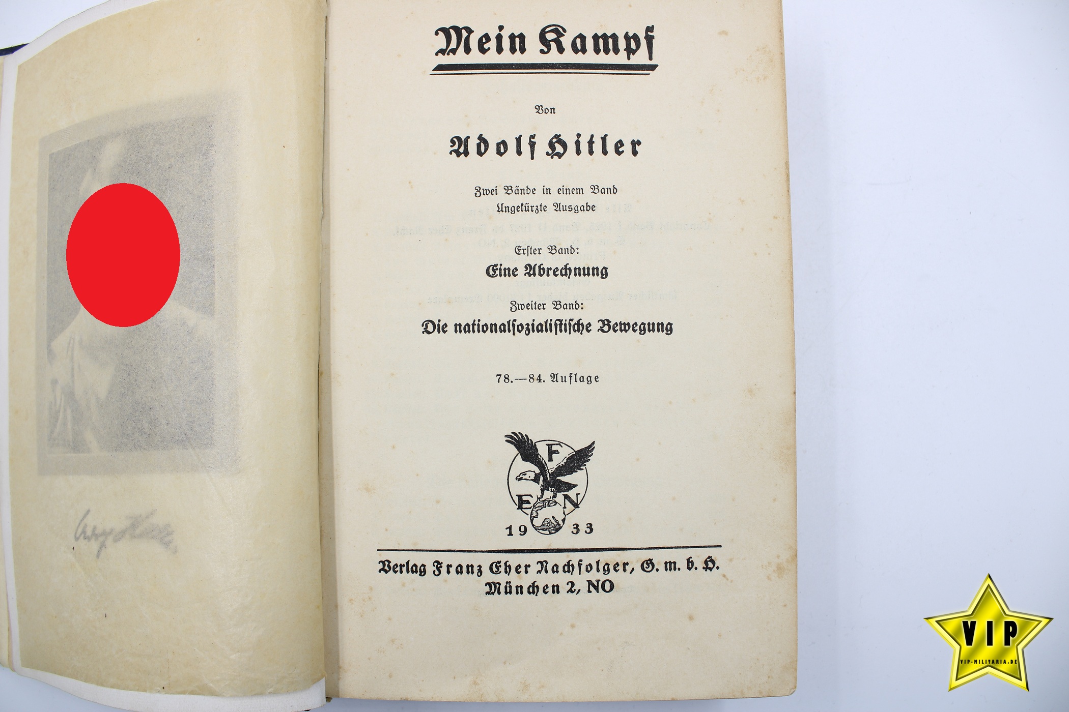 Mein Kampf 1933 Volksausgabe