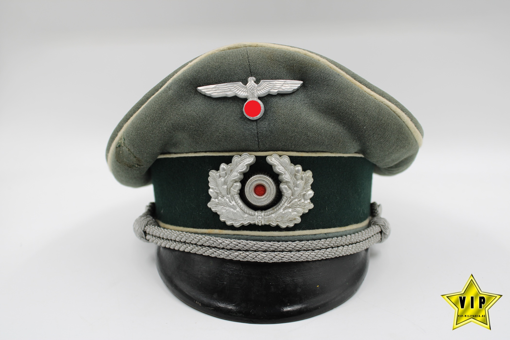 Infanterie Offizier Schirmmütze Hersteller EREL