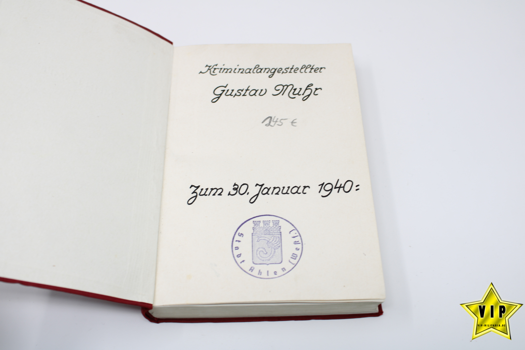 Adolf Hitler Mein Kampf rote Tornisterausgabe 1940