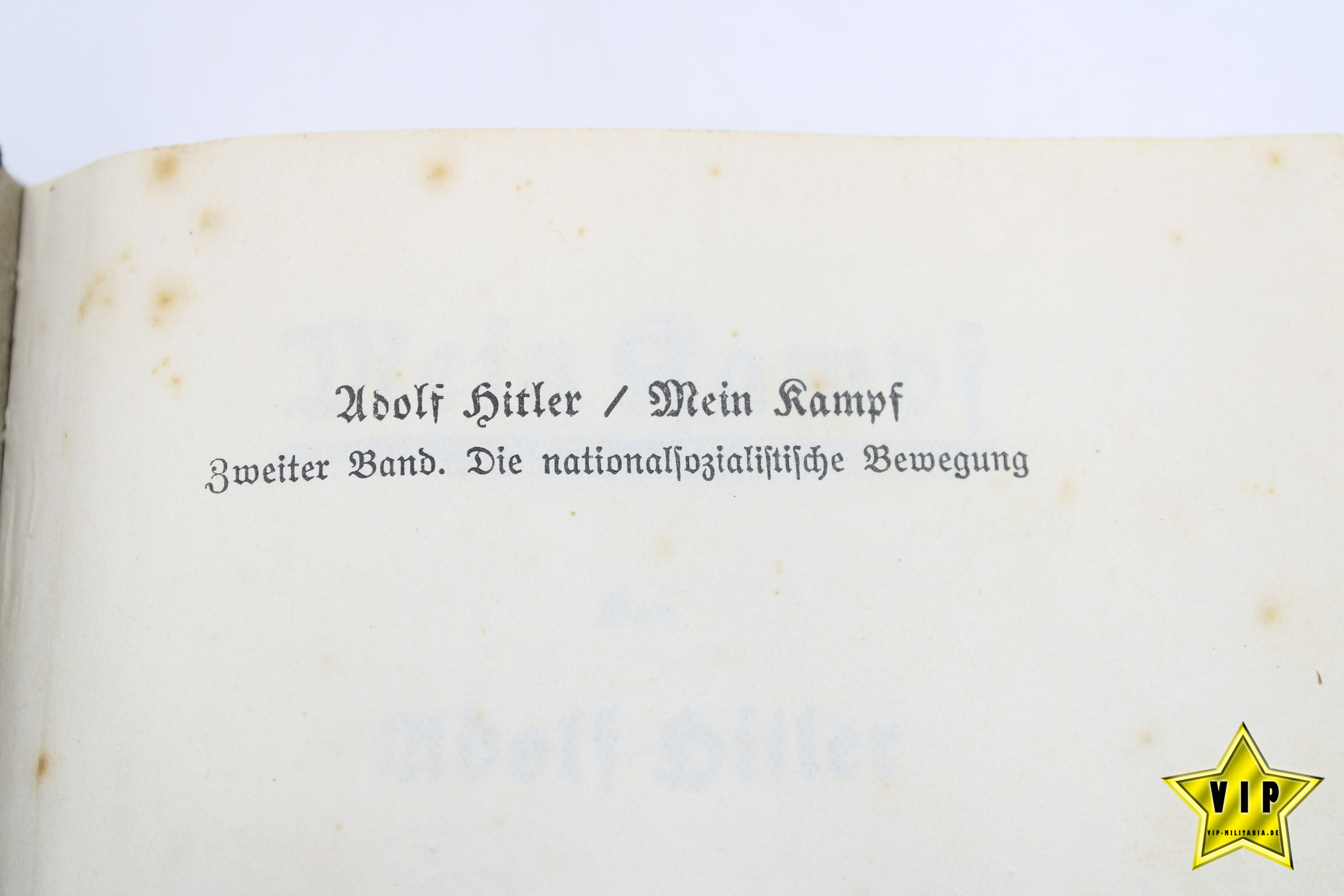 Mein Kampf 1939 Bibliothek