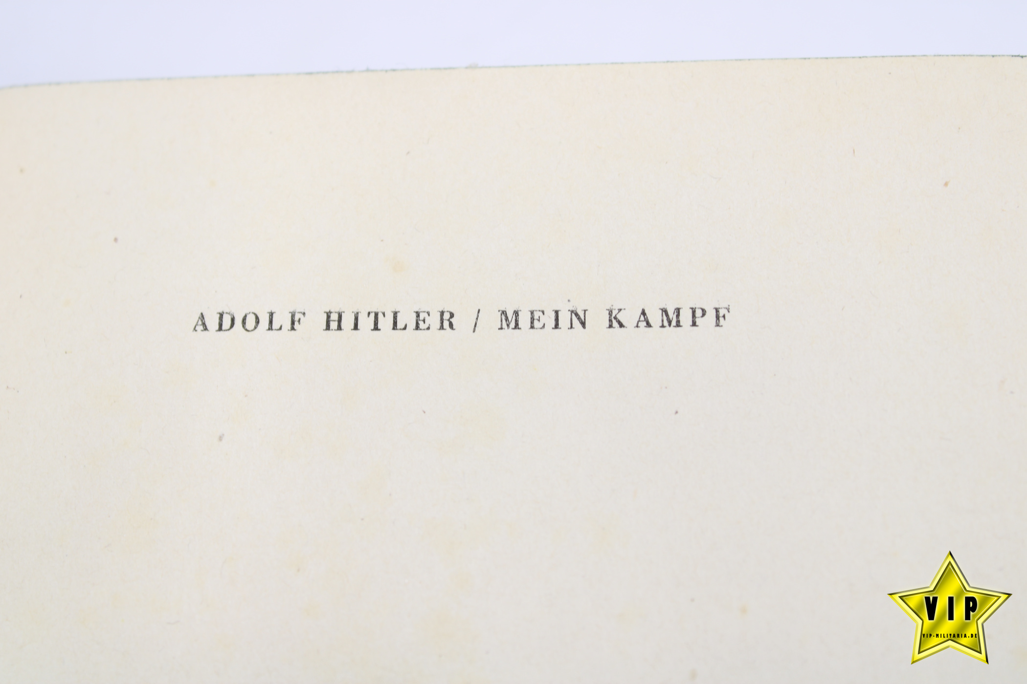 Mein Kampf 1942 Volksausgabe Lateinschrift 