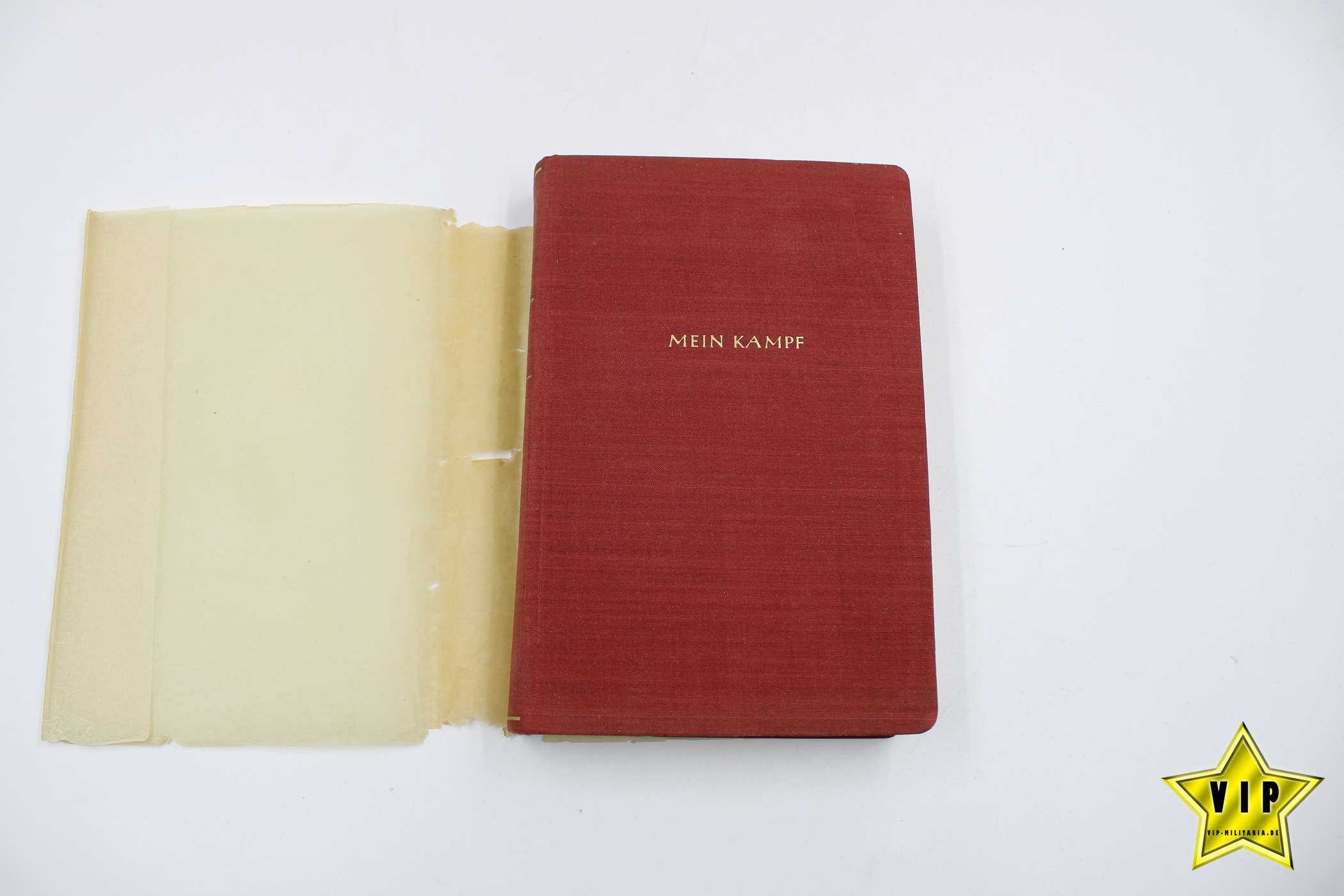 Mein Kampf 1940 Tornisterausgabe mit Widmung