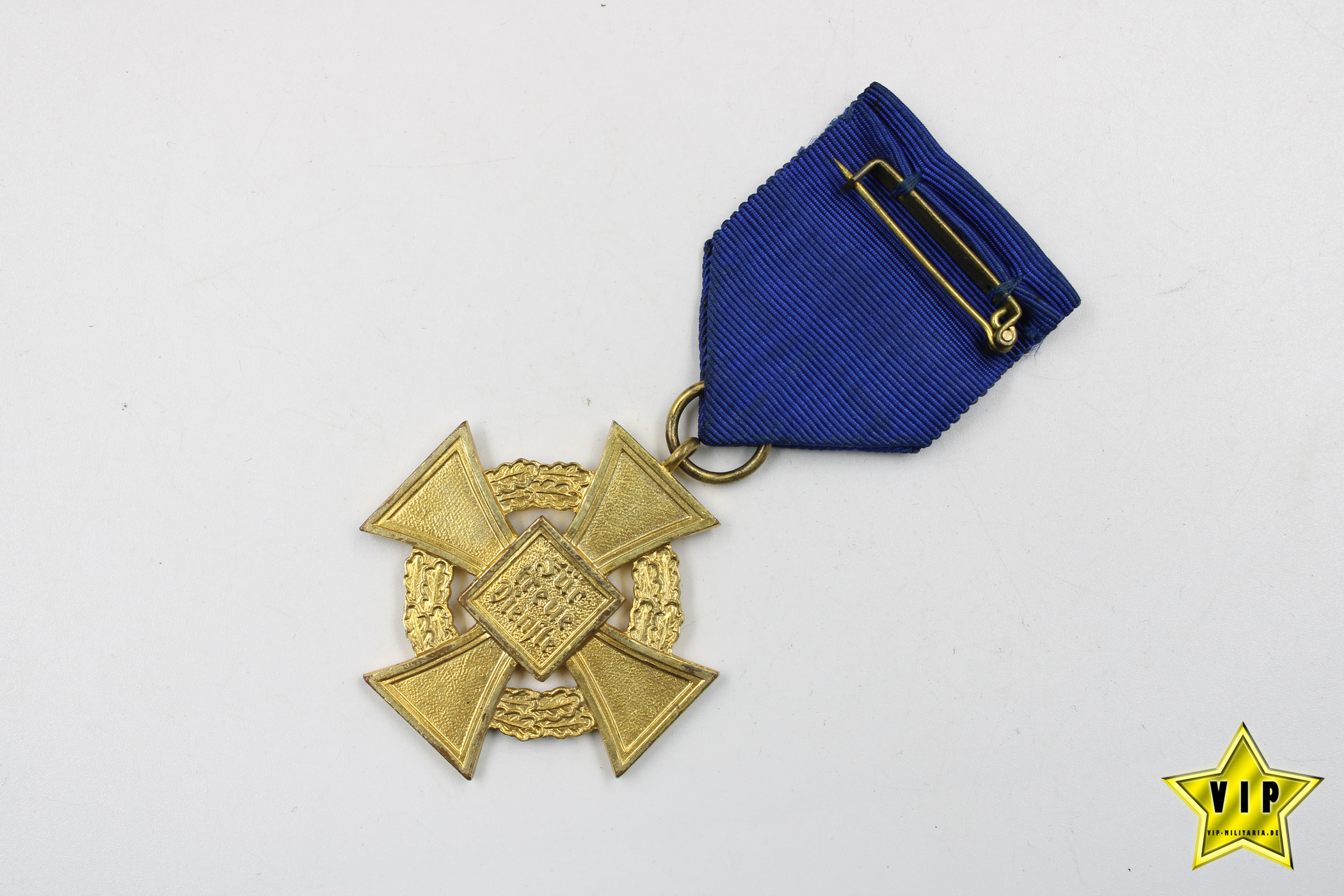 Treuedienst Ehrenzeichen in Gold 40 Jahre im Etui Hersteller Deschler & Sohn, München 