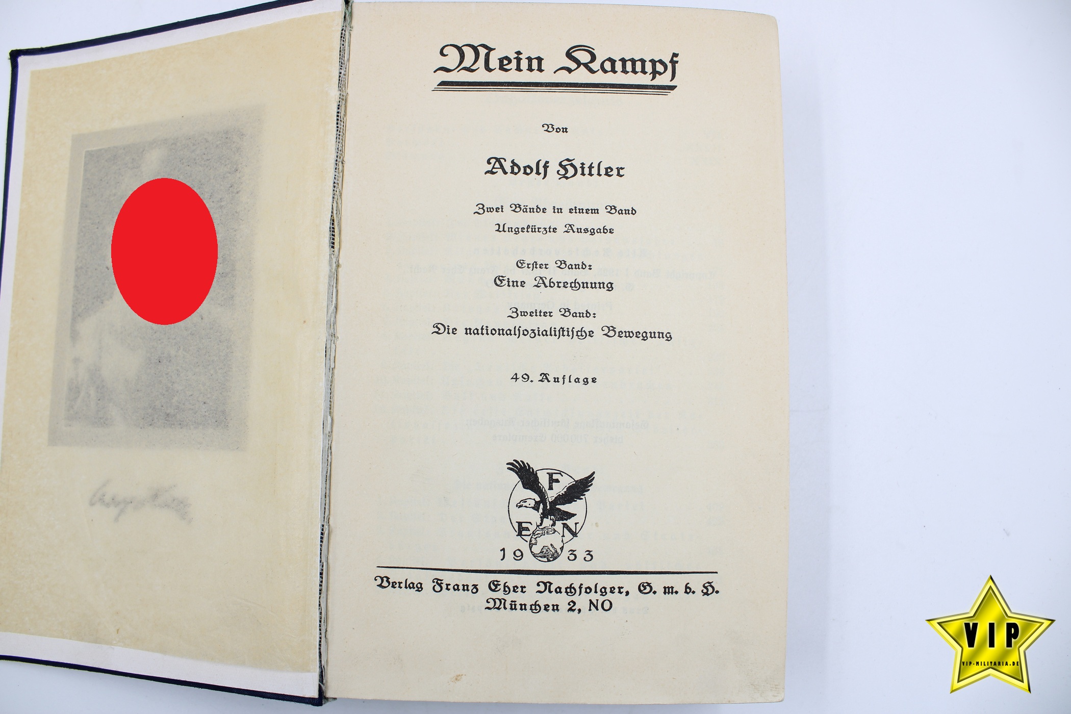 Mein Kampf 1933 Volksausgabe 