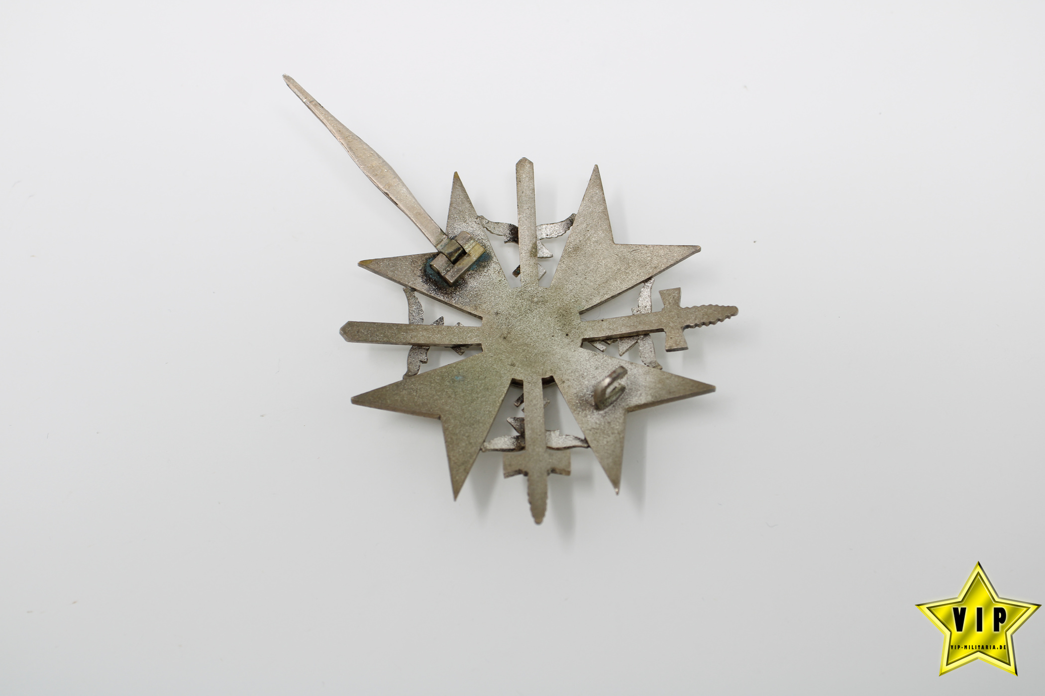 Spanienkreuz mit Schwertern in Silber Hersteller 4