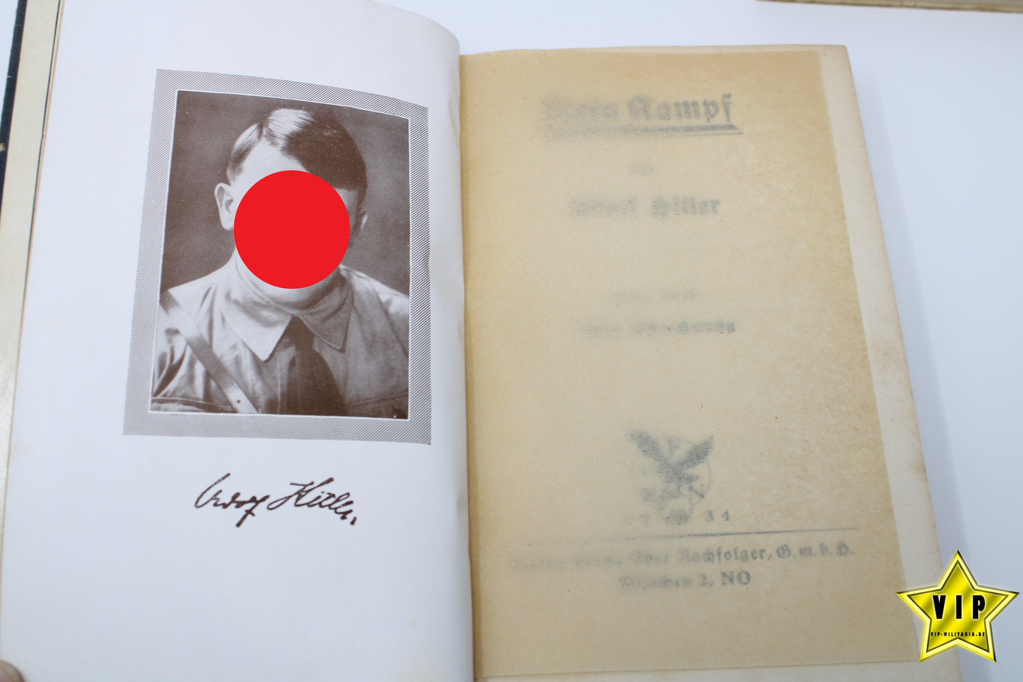 Mein Kampf 1934 Band 1+2