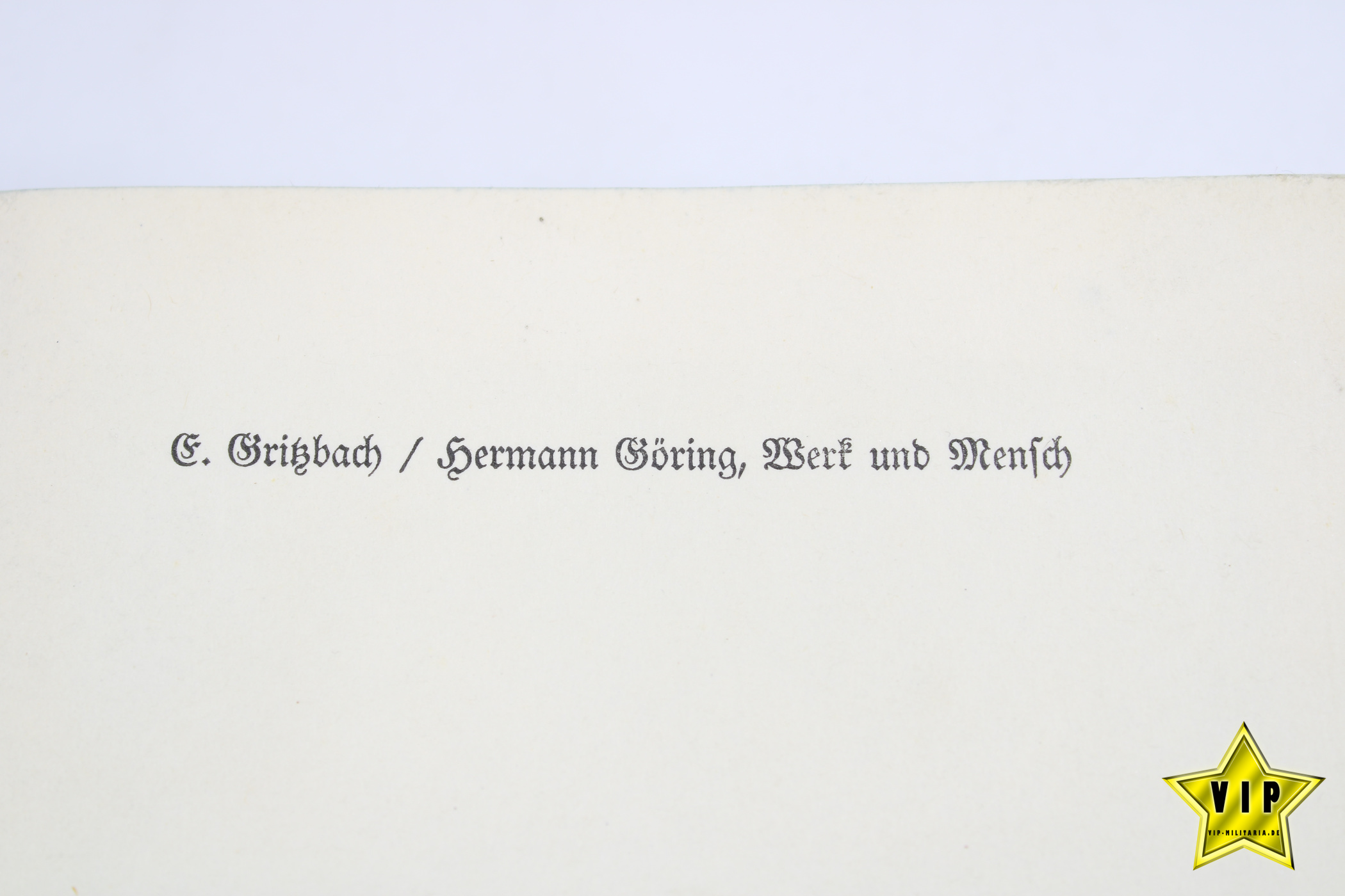 Hermann Göring Werk und Mensch 1938