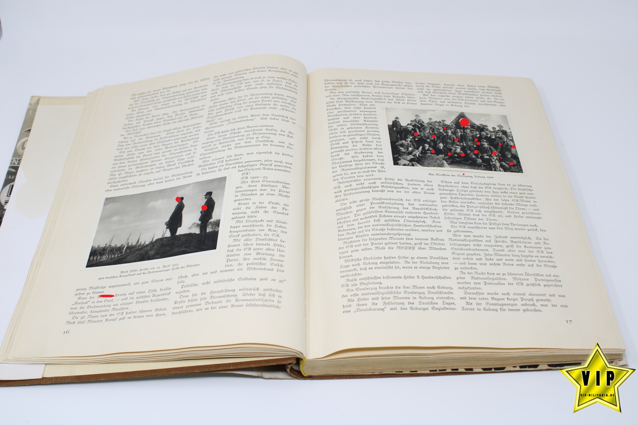 Sammelbilderalbum Deutschland Erwache