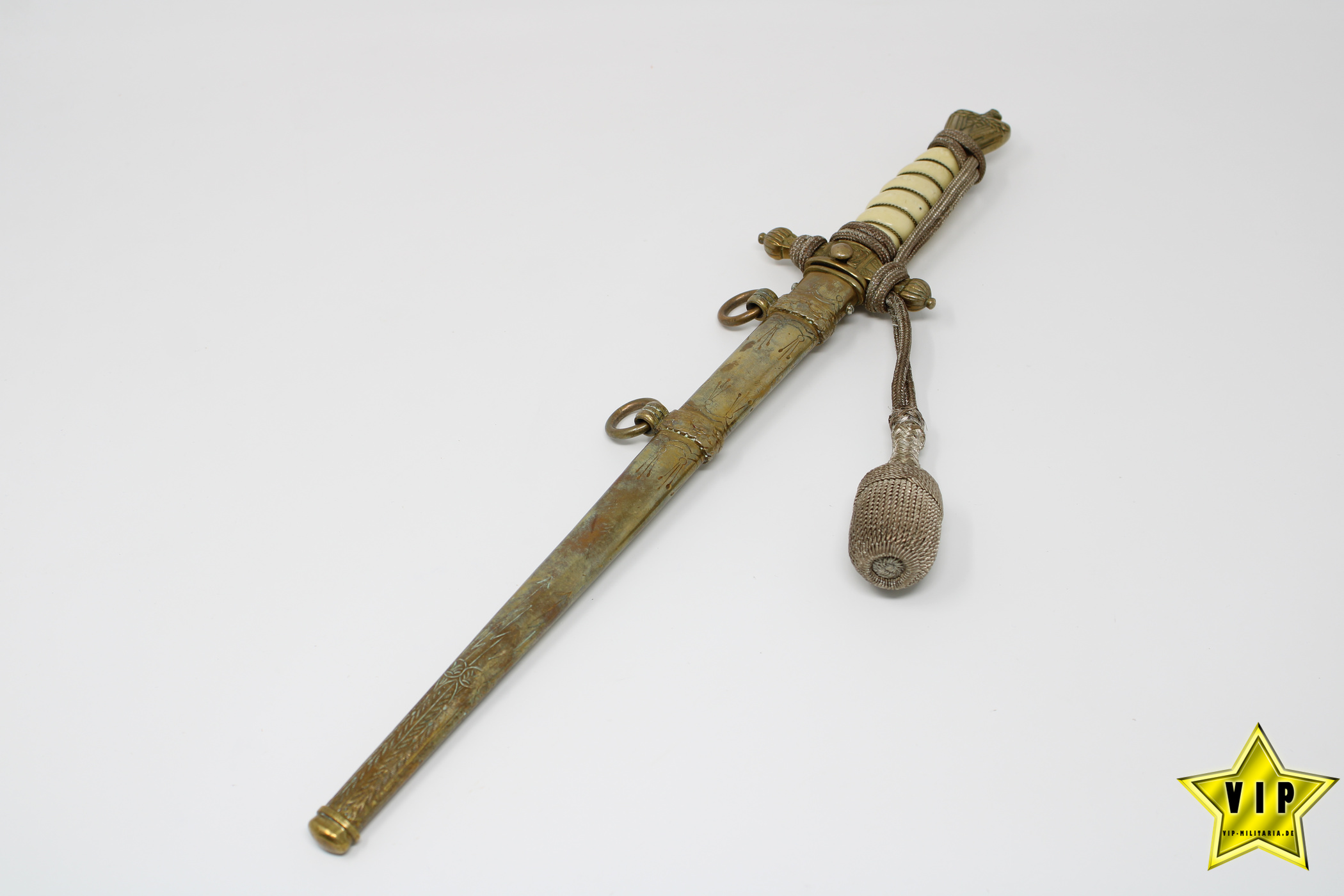 Wehrmacht Marine Offiziersdolch E. & F. Hörster, Solingen