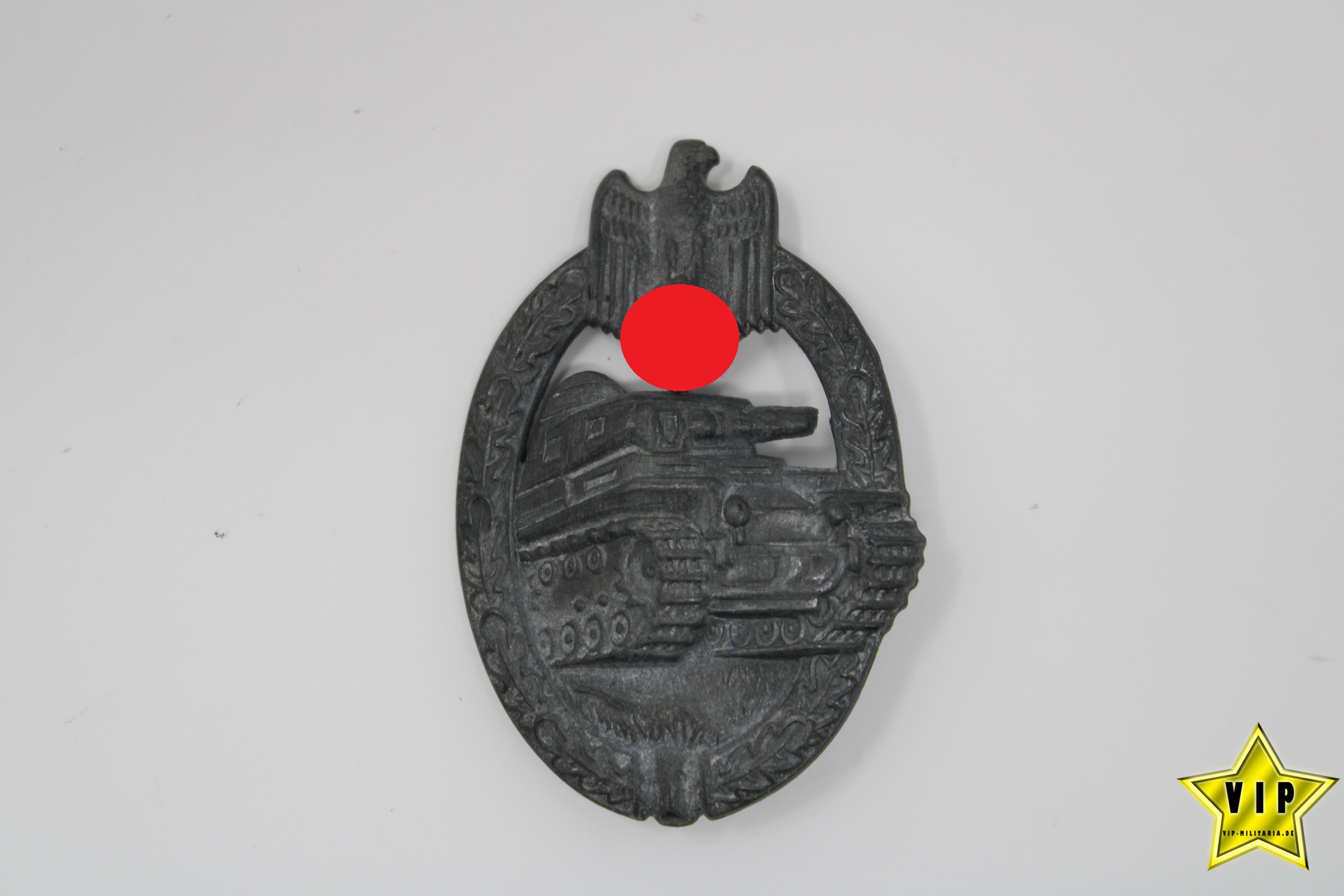 Panzerkampfabzeichen in Silber Hersteller R. K.