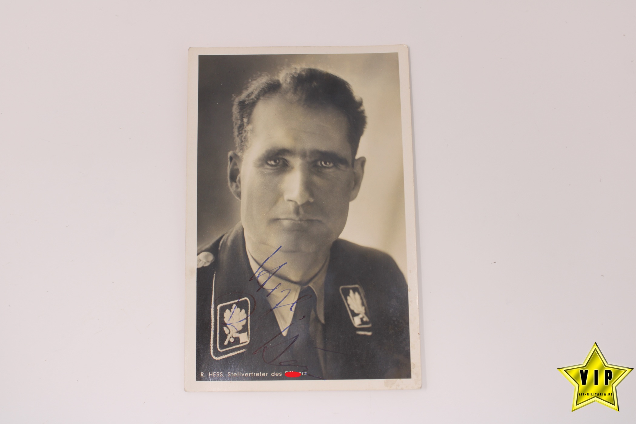 Autogramm Rudolf Hess