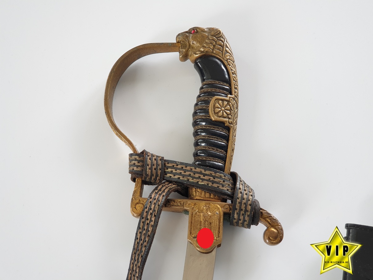 Löwenkopfsäbel für Offiziere der Wehrmacht