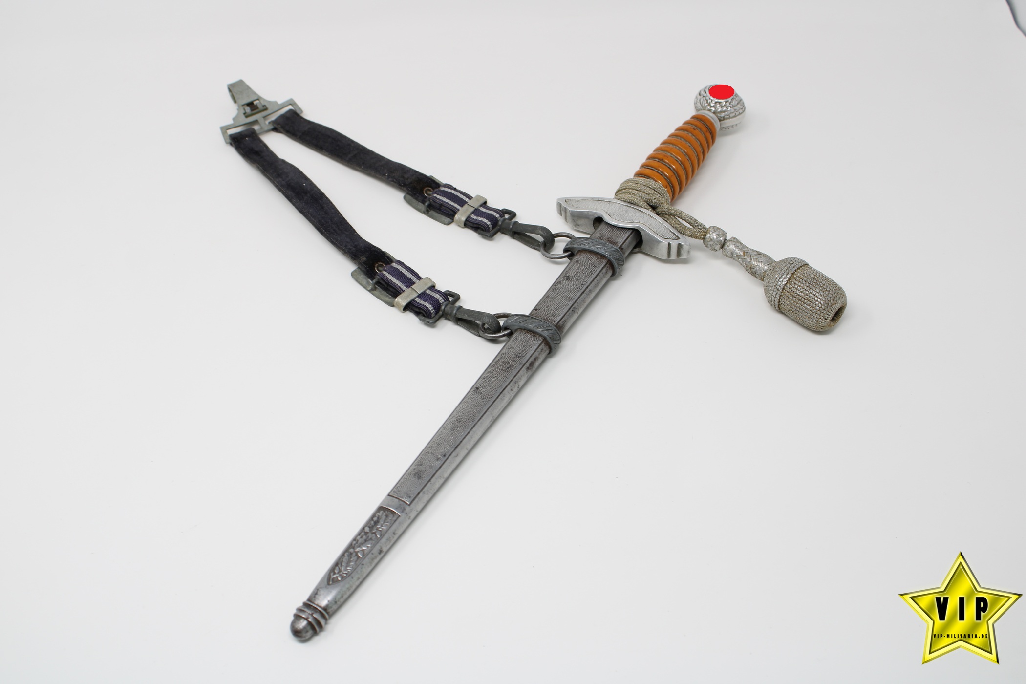 WEHRMACHT LUFTWAFFE OFFIZIERSDOLCH EICKHORN, SOLINGEN KOMPLETT
