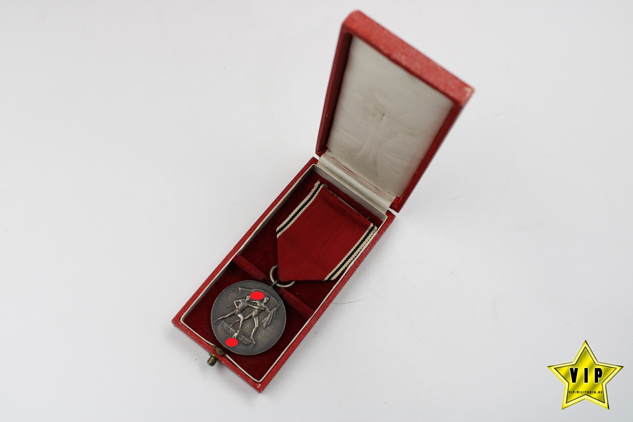 Anschluss Medaille 13. März 1938 Österreich im Verleihungsetui 