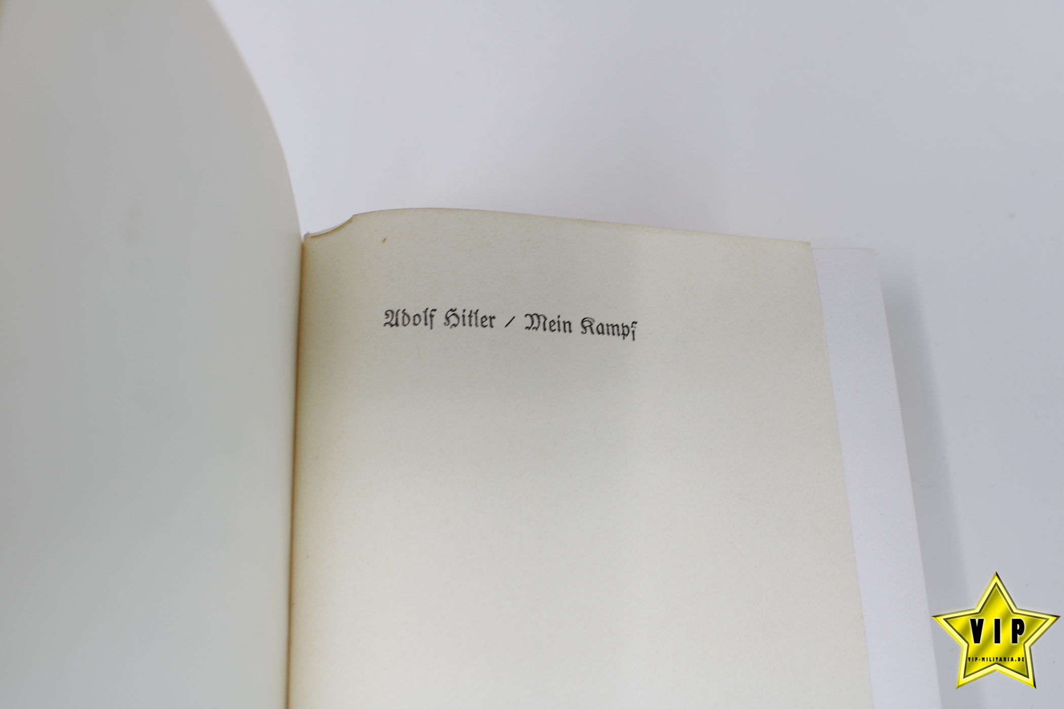 Mein Kampf mit Stadtwappen München 1937 mit Widmung