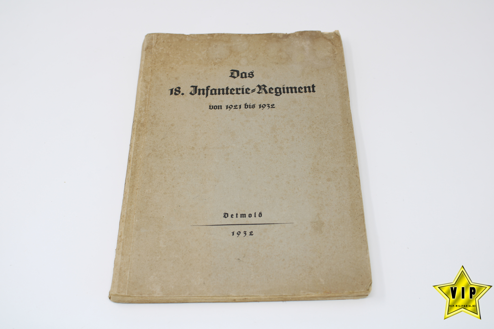 Buch Das 18. Infanterie Regiment
