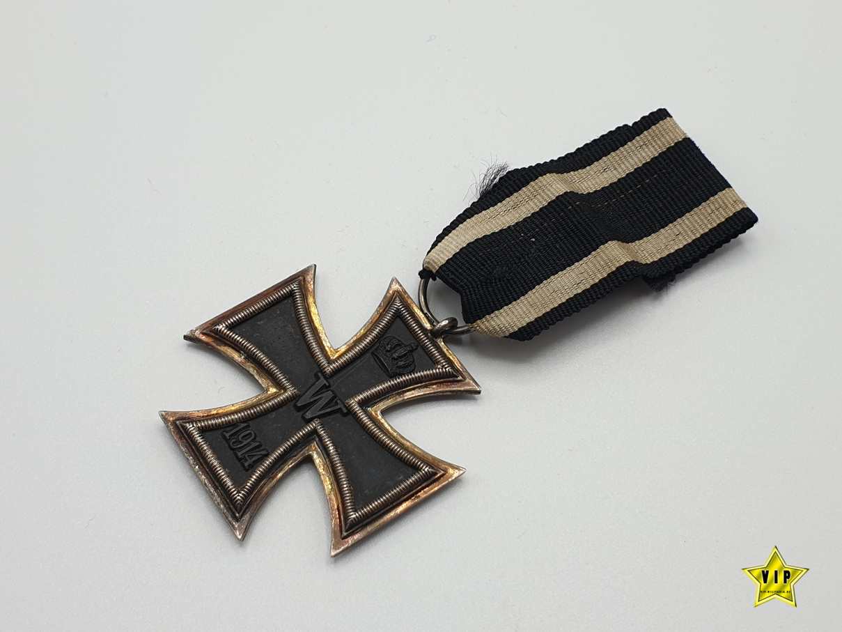 Eisernes Kreuz 2. Klasse 1914 mit " 800 " gepunzt