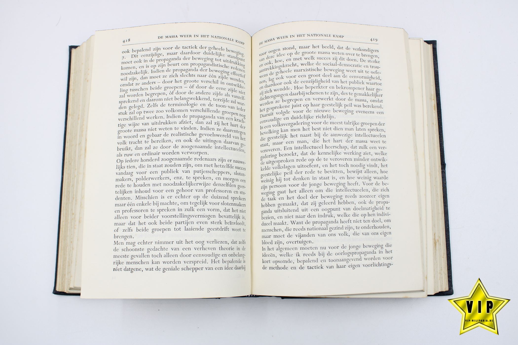 Mein Kampf Niederländische Ausgabe MIJN Kamp