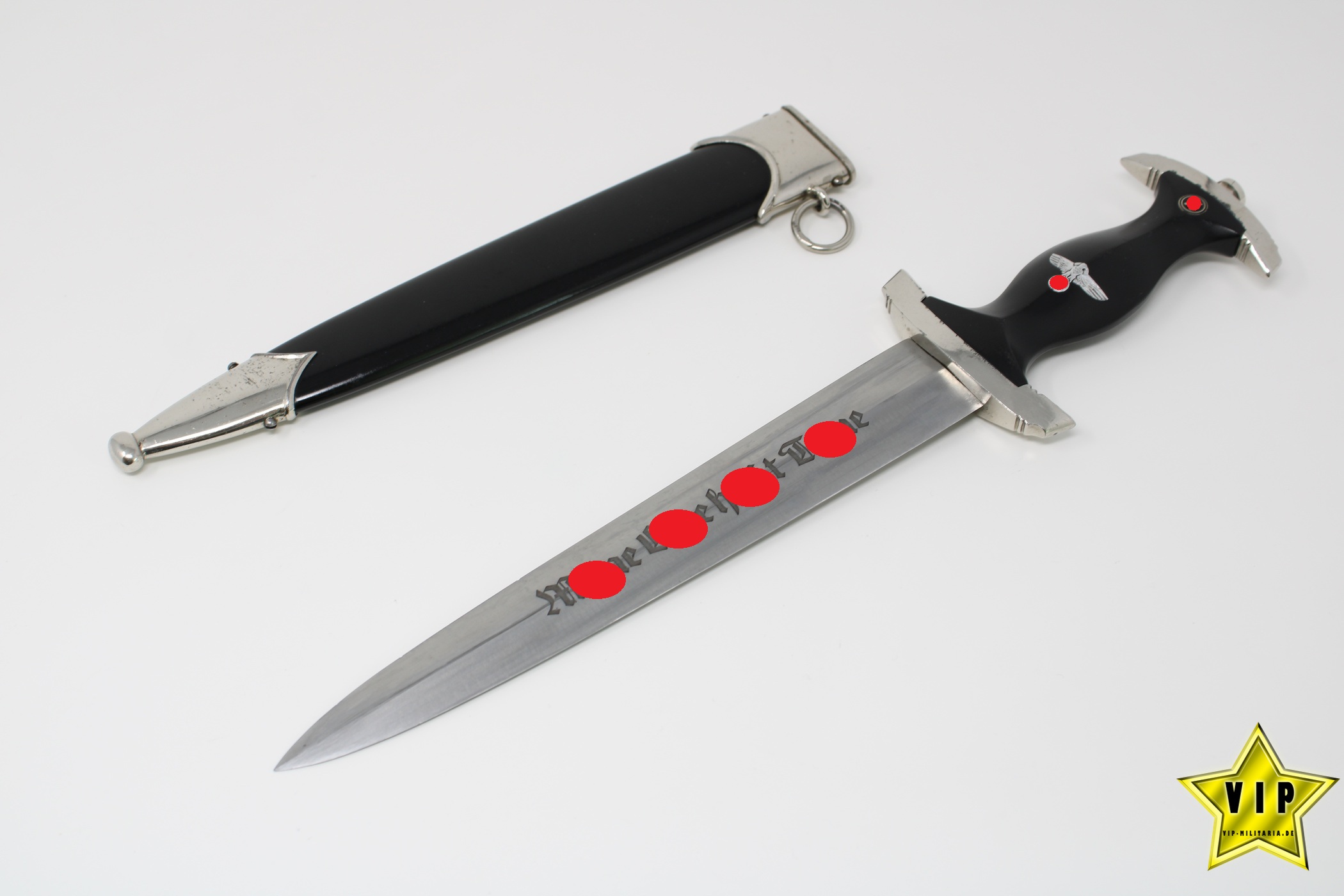 SS Dolch Doppelhersteller RZM 941 / 38 SS Eickhorn, Solingen