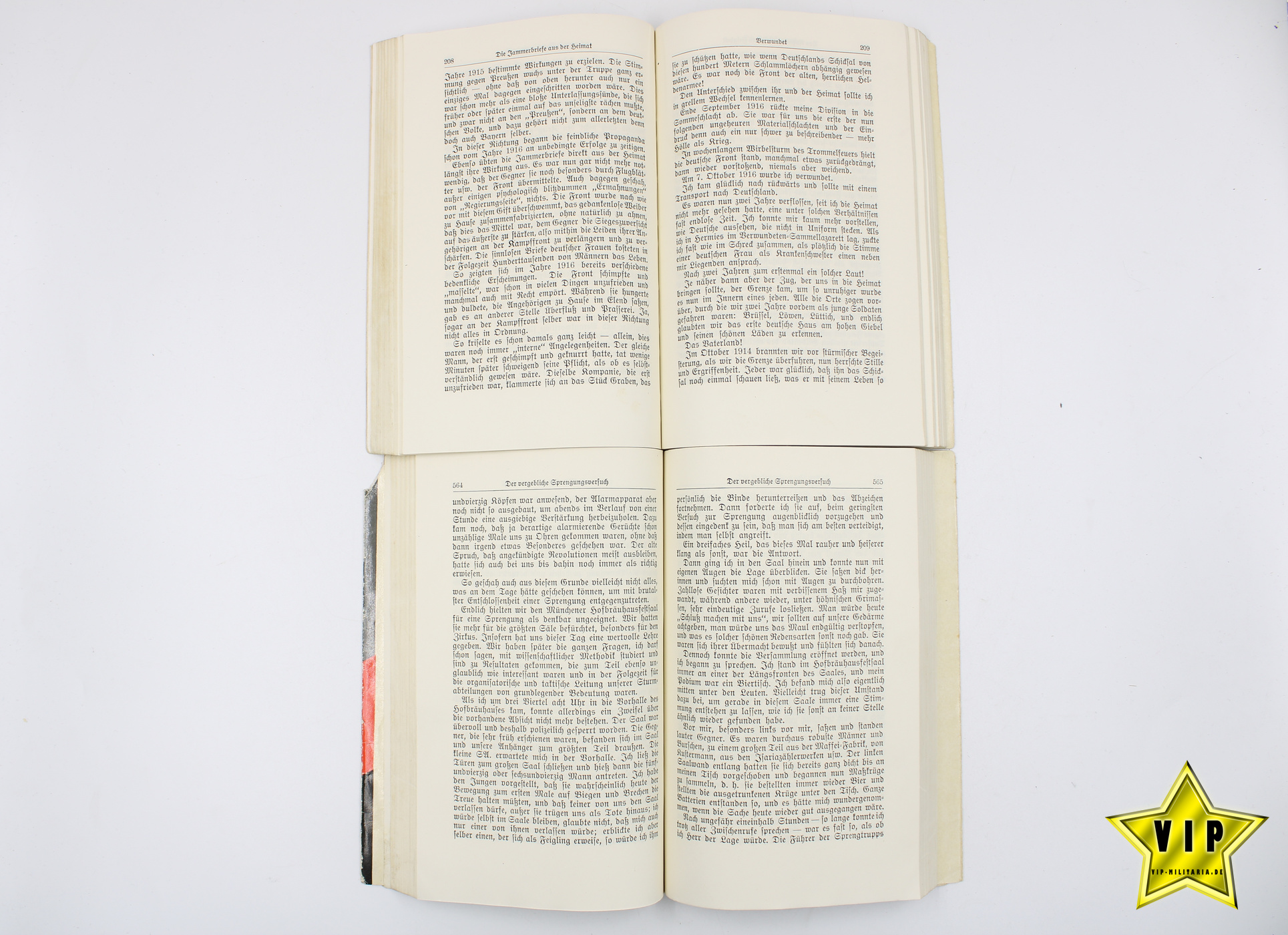 Adolf Hitler Mein Kampf 1941 Band 1+2 mit Schutzumschlag 