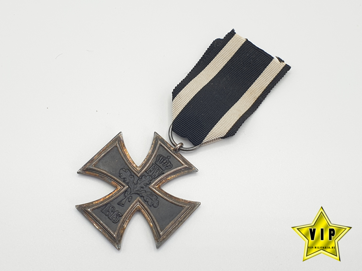 Eisernes Kreuz 2.Klasse 1914 mit Verleihungsurkunde
