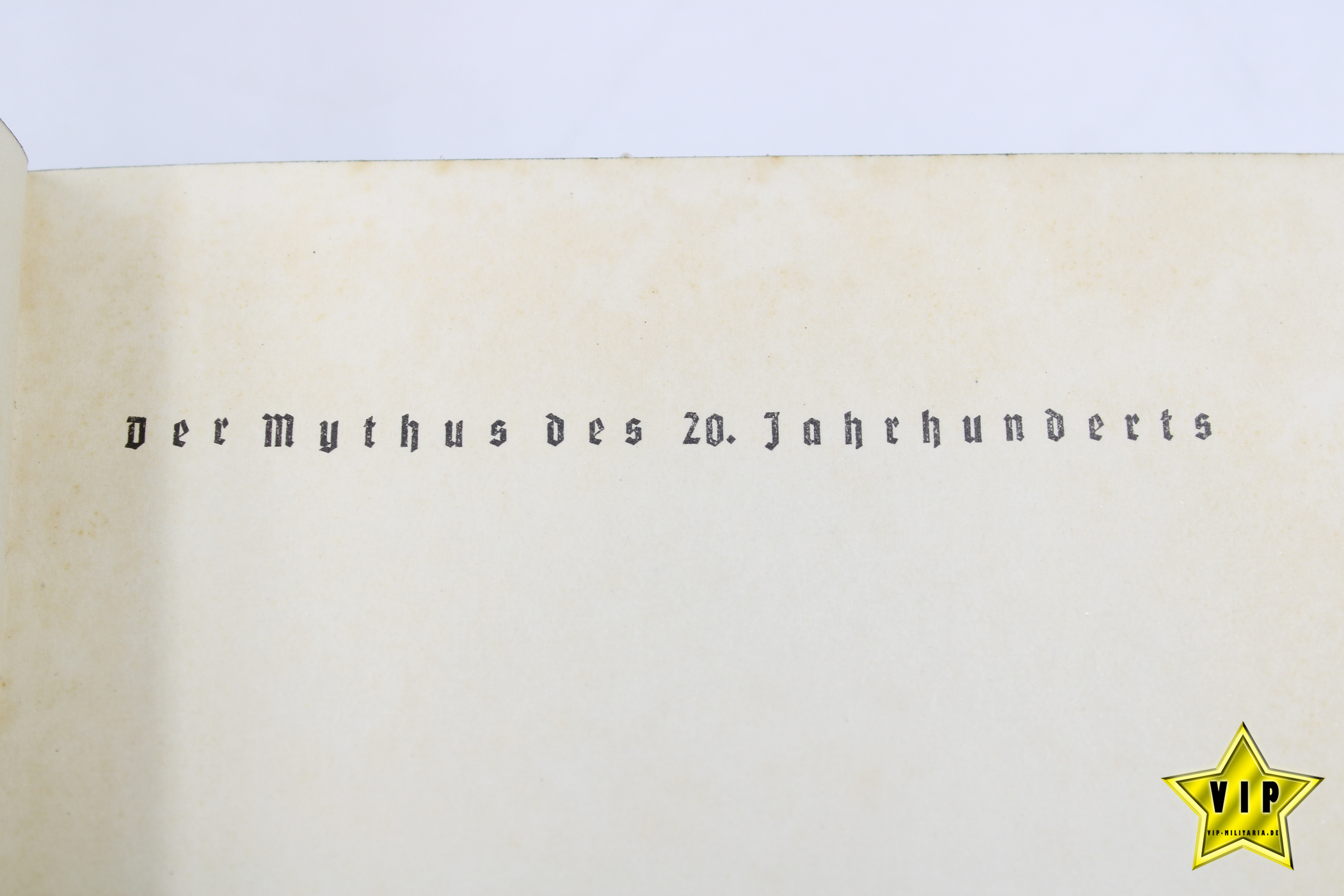 Alfred Rosenberg Der Mythos des 20. Jahrhunderts 1935