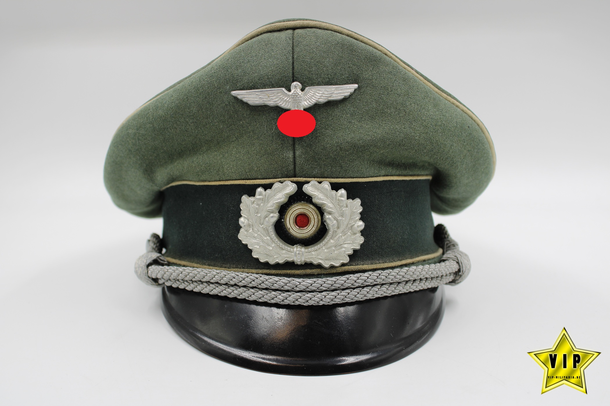 Infanterie Offizier Schirmmütze