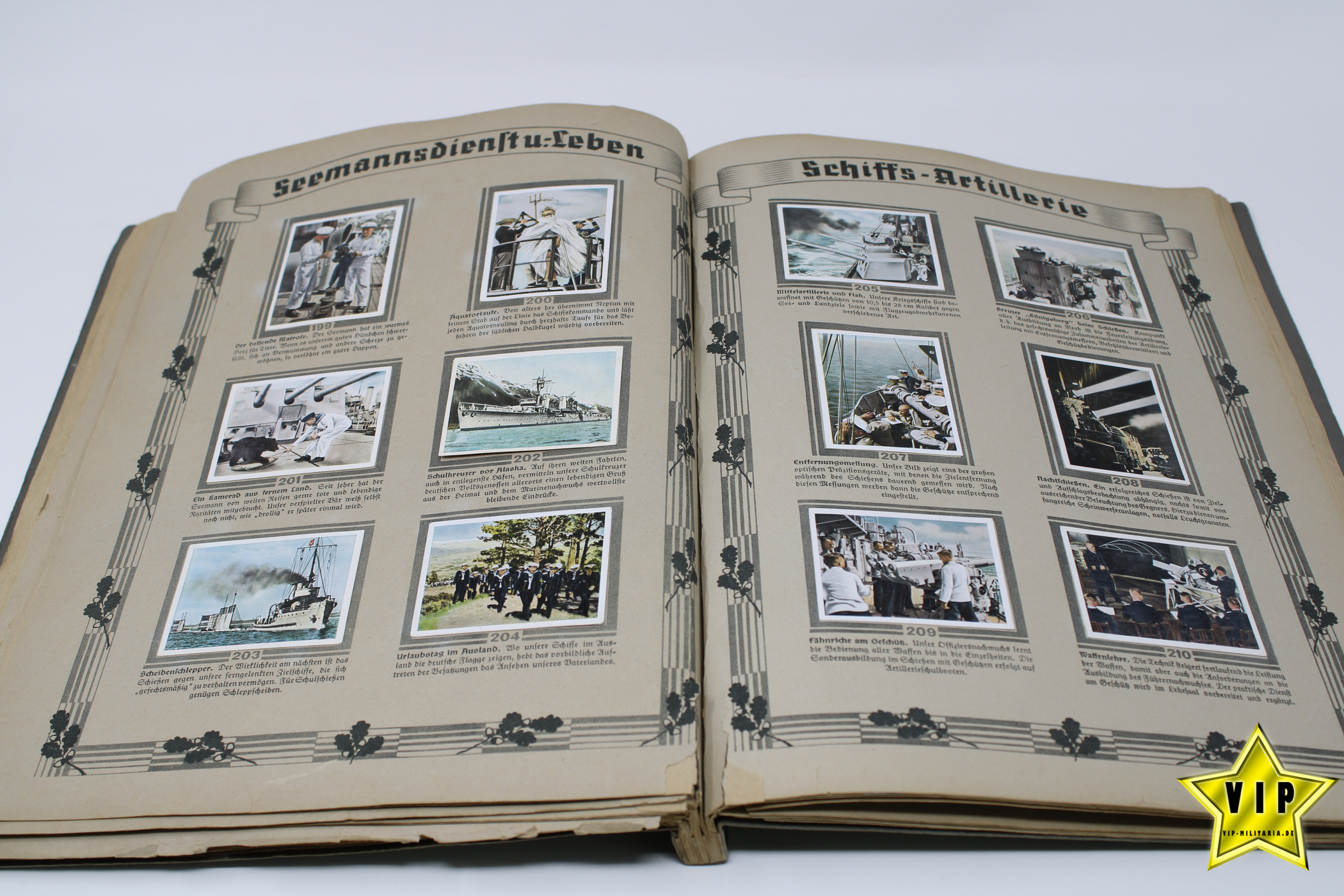 Sammelbilderalbum Die deutsche Wehrmacht