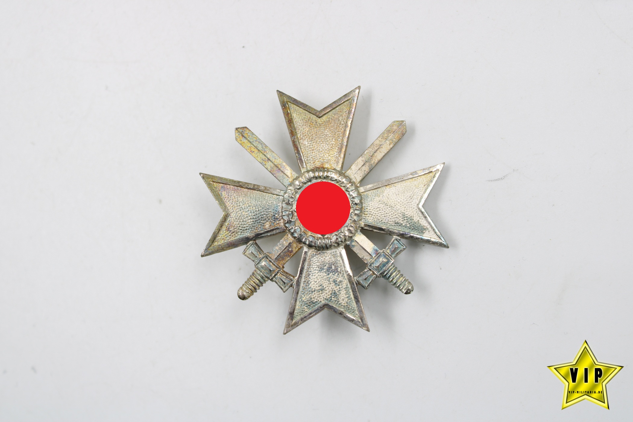 Kriegsverdienstkreuz 1. Klasse 1939 Hersteller 1 Deschler & Sohn, München im Etui