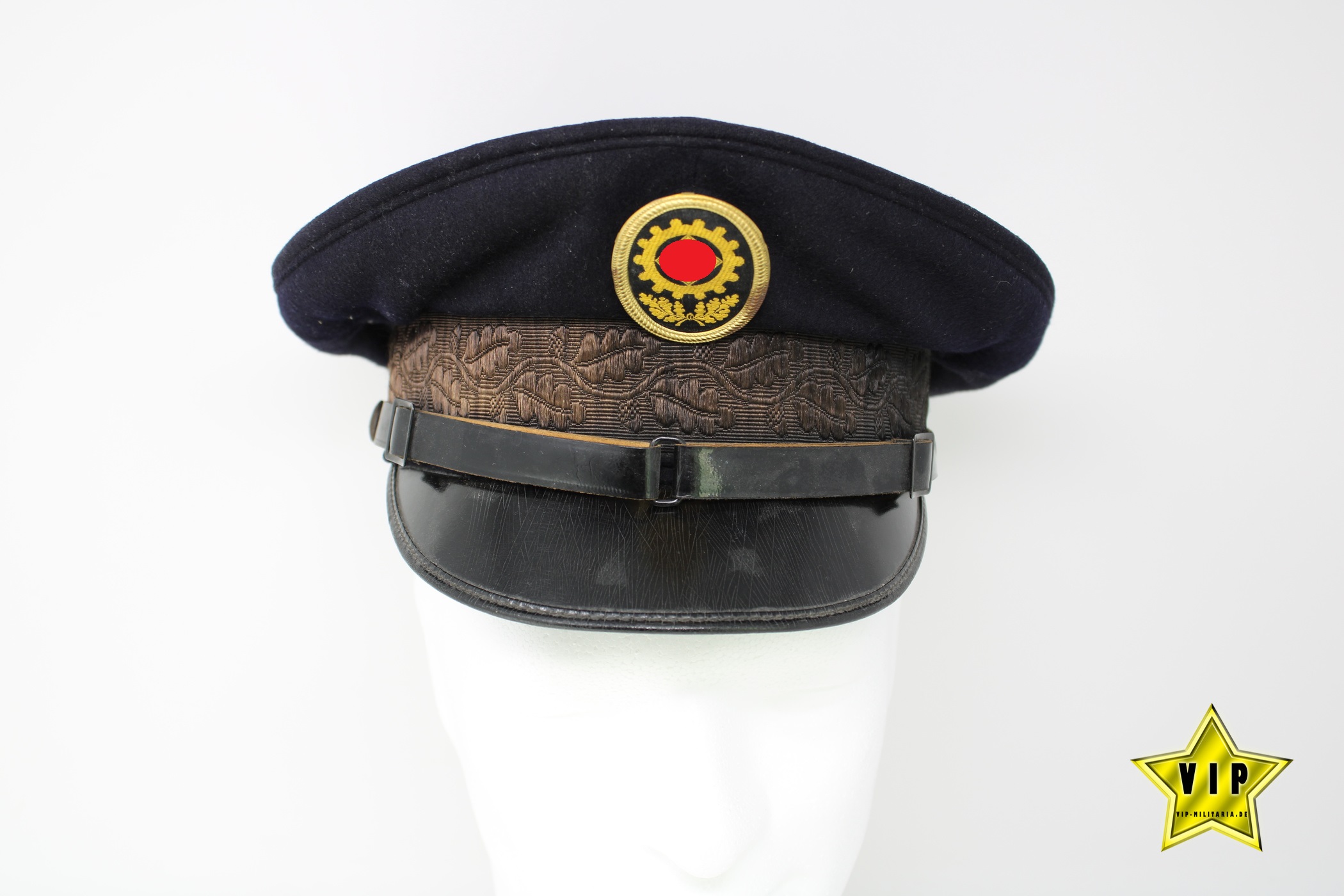 Schirmmütze DAF Deutsche Arbeitsfront mit RZM Etikett