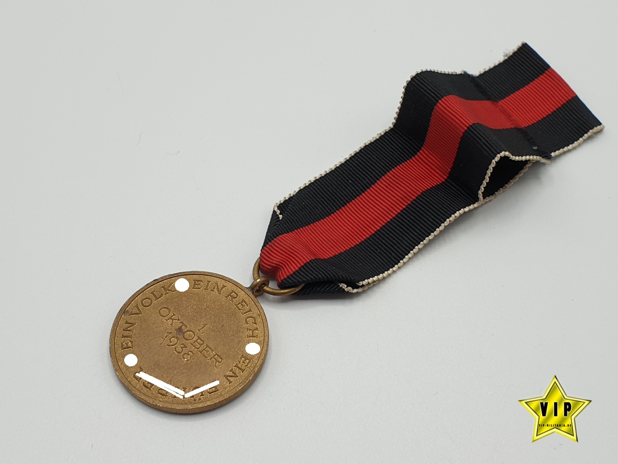 Medaille 1. Oktober Sudetenland Anschlussmedaille