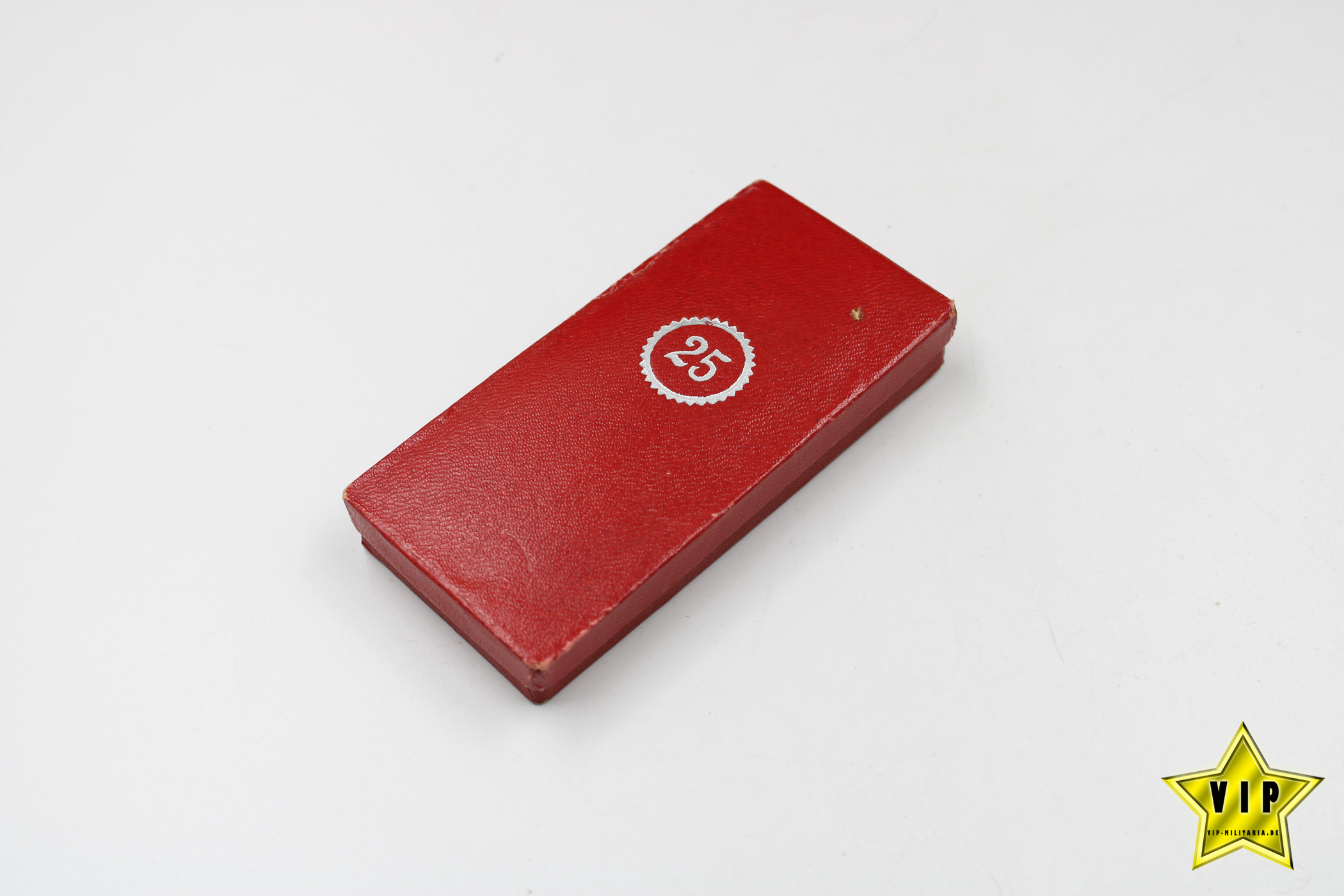 Treuedienst Ehrenzeichen 25 in Silber im Verleihungsetui 