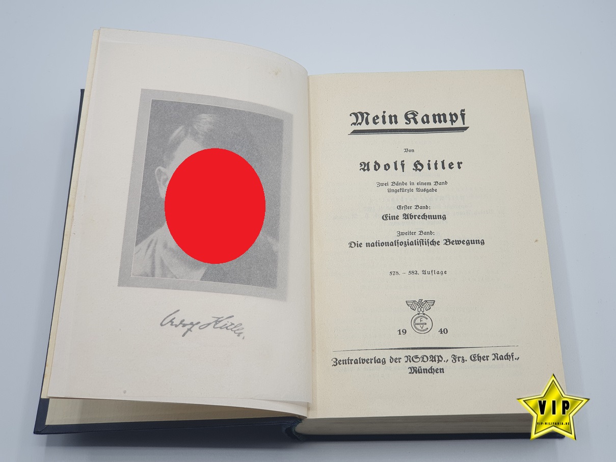 Adolf Hitler " Mein Kampf " Ausgabe von 1940