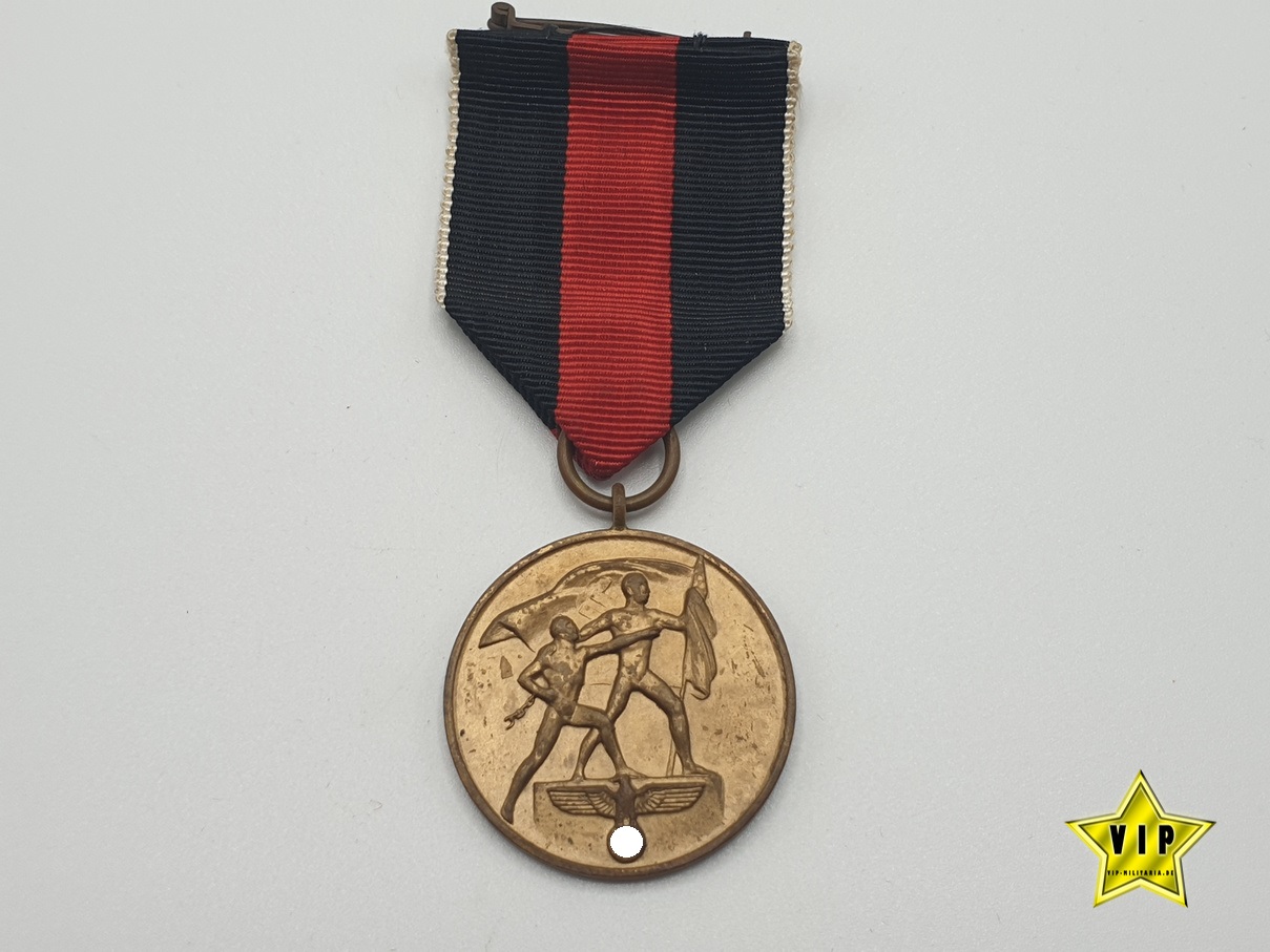 Medaille 1. Oktober Sudetenland Anschlussmedaille