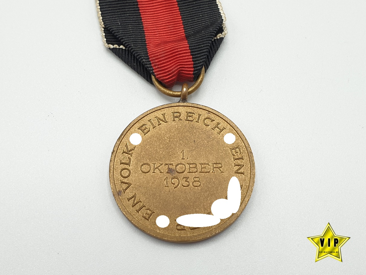 Medaille 1. Oktober Sudetenland Anschlussmedaille