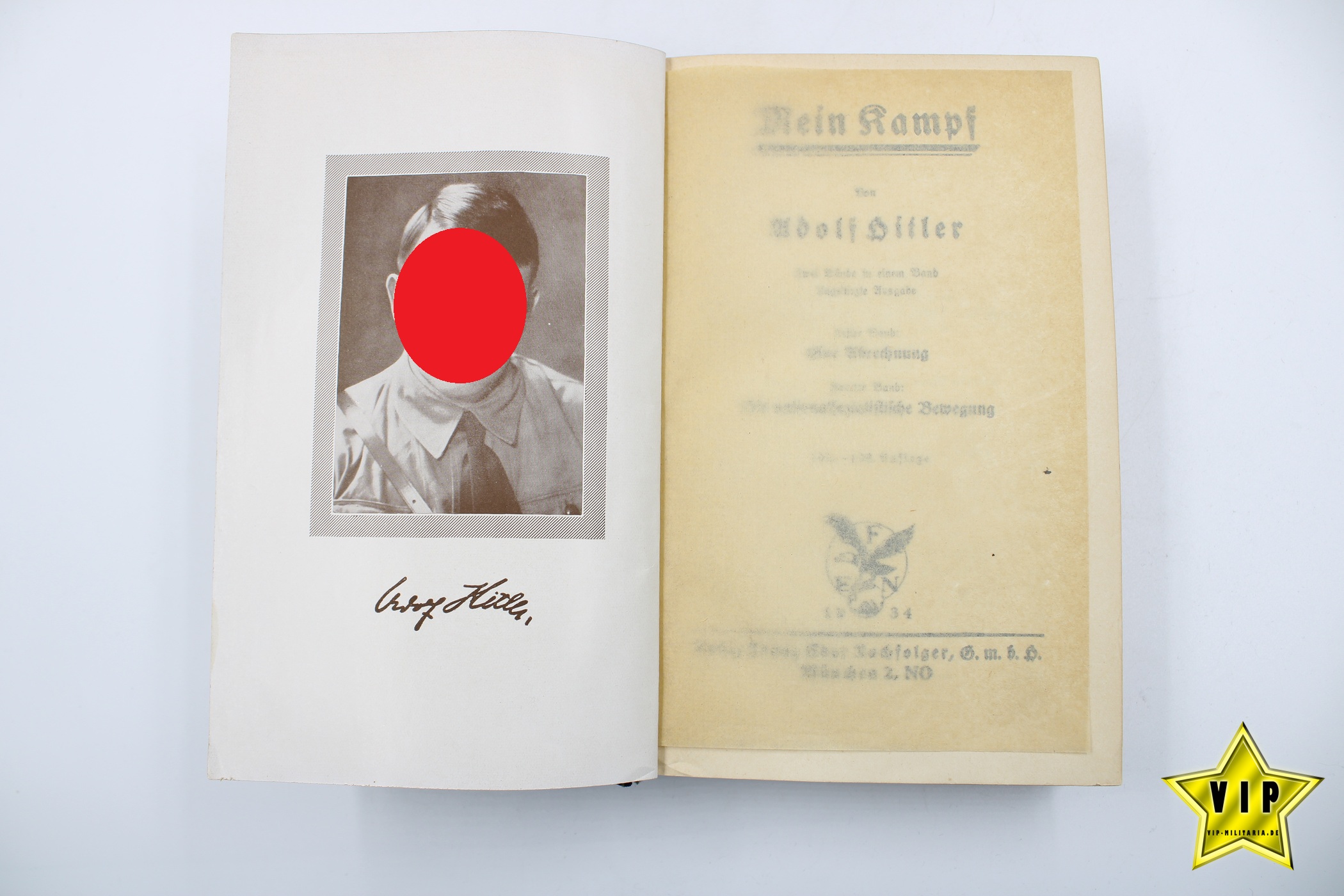 Mein Kampf 1934 Volksausgabe