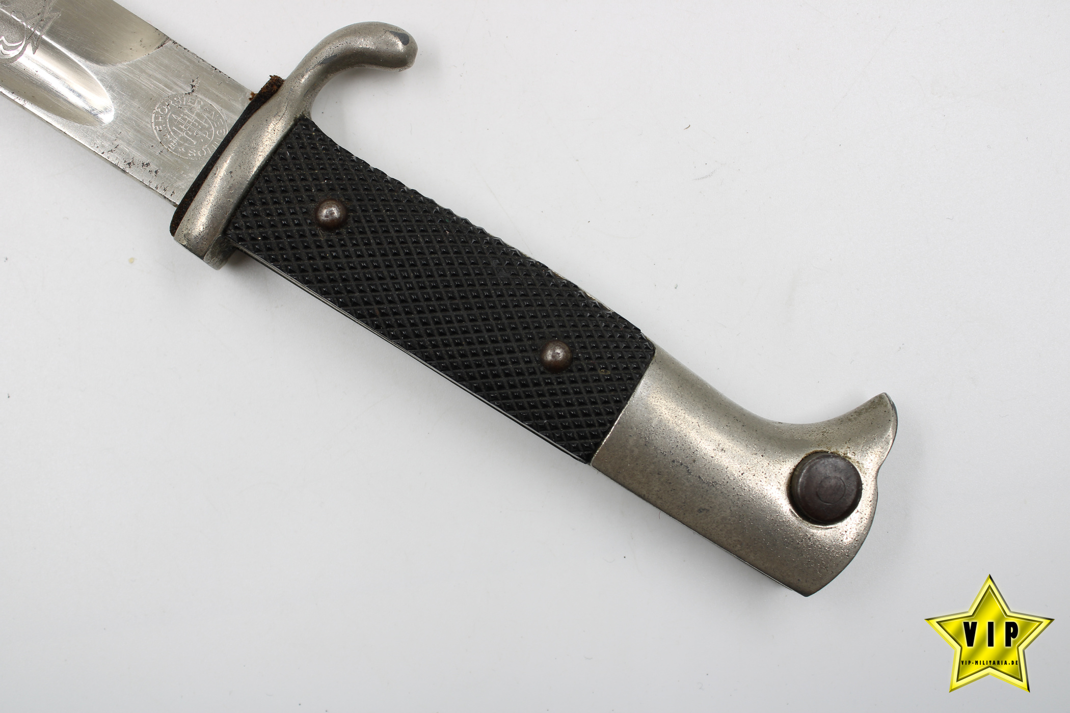 Ausgehbajonett mit Klingenäzung Hersteller E.&F. Hörster, Solingen