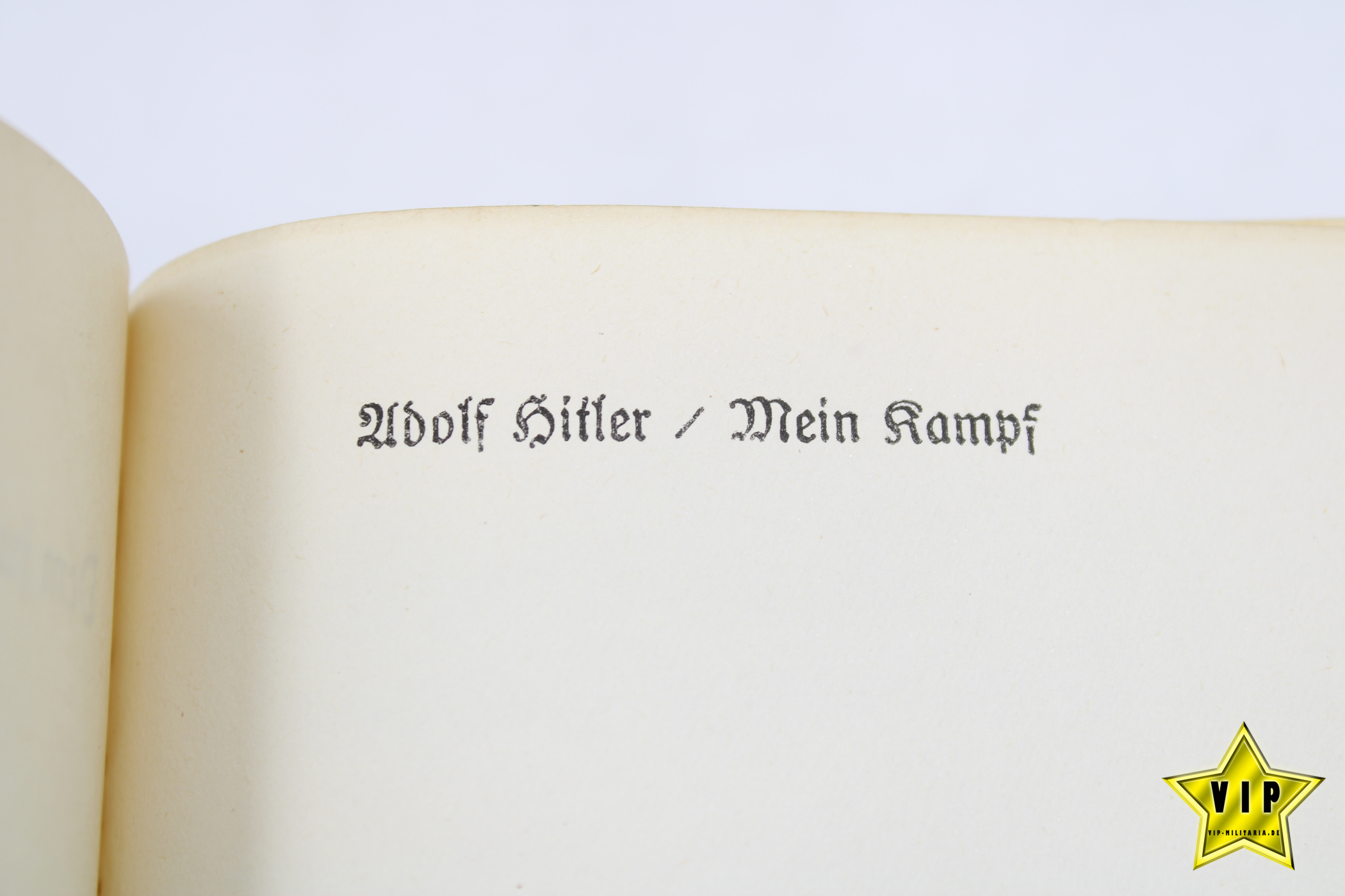 Mein Kampf mit Stadtwappen München 1938 mit Widmung 