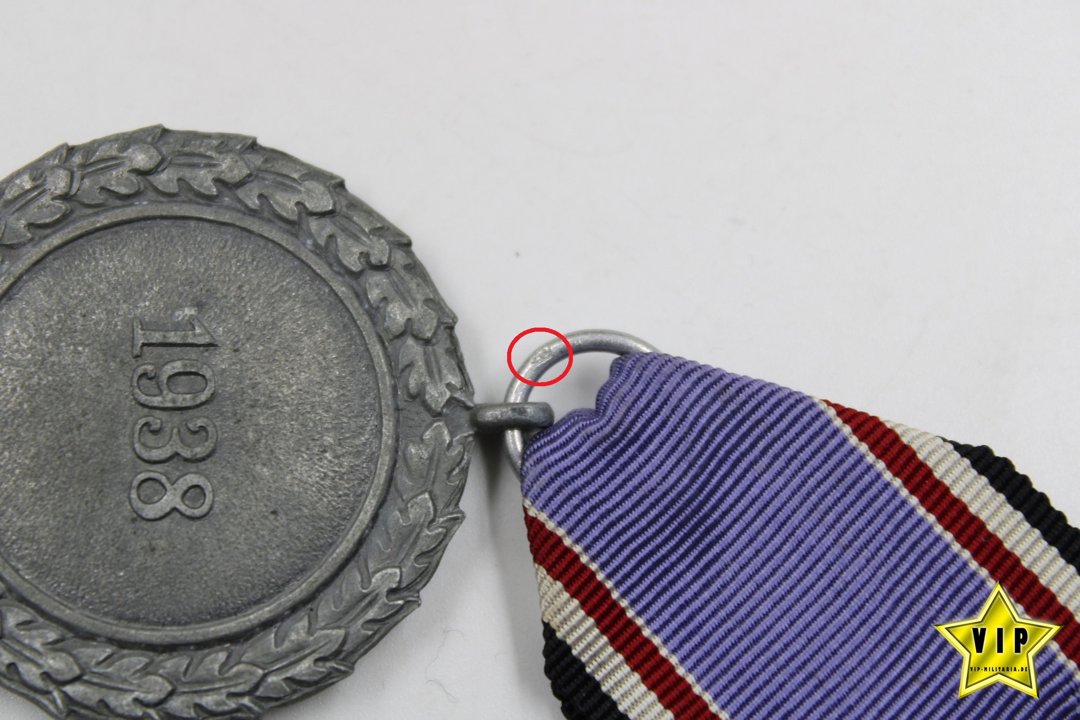 Luftschutz Ehrenzeichen 1938 Hersteller 60 