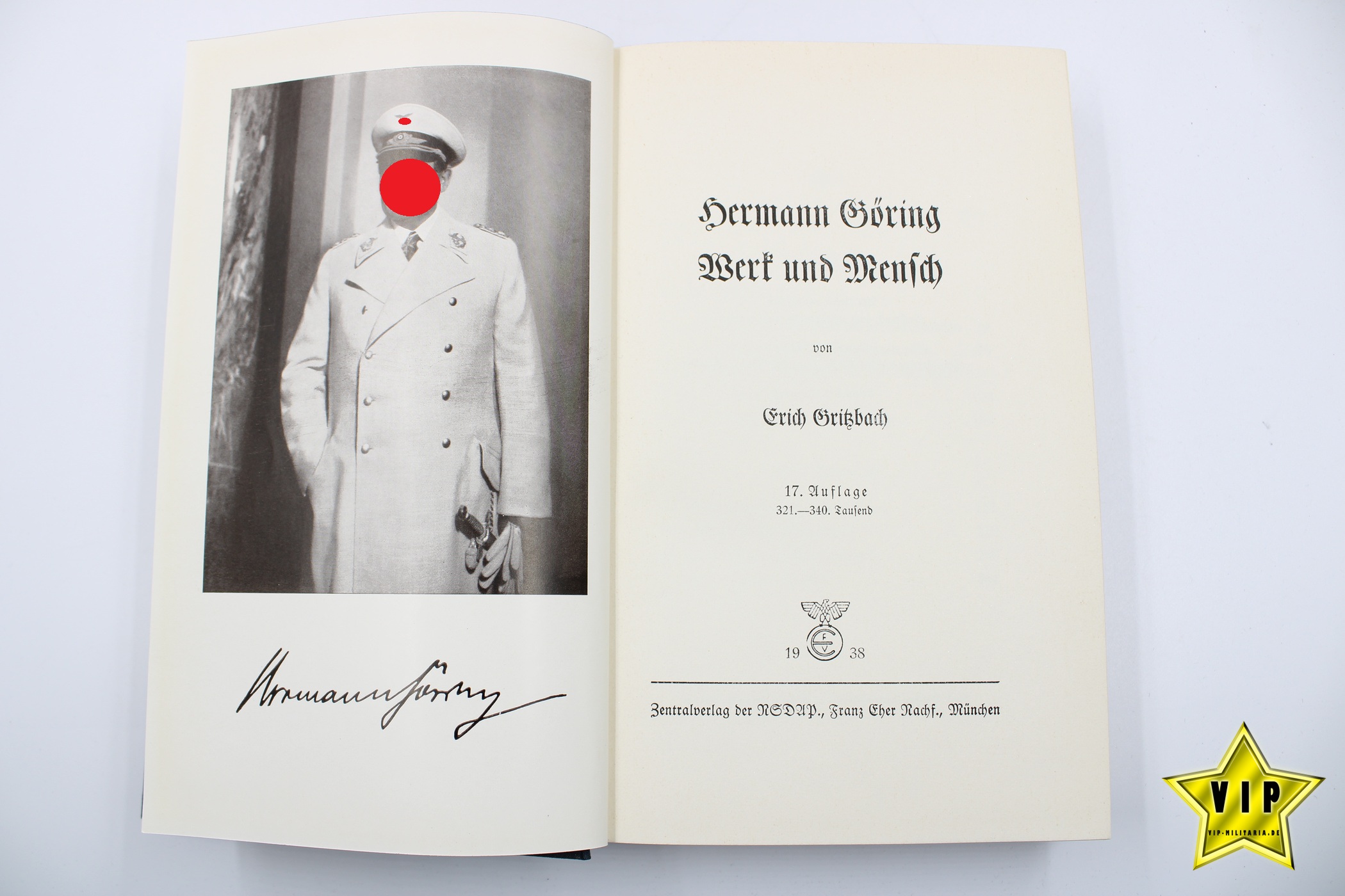 Hermann Göring Werk und Mensch 1938