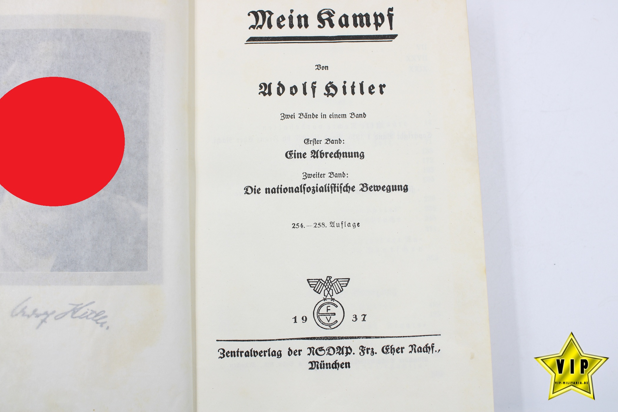 Mein Kampf 1937 Volksausgabe