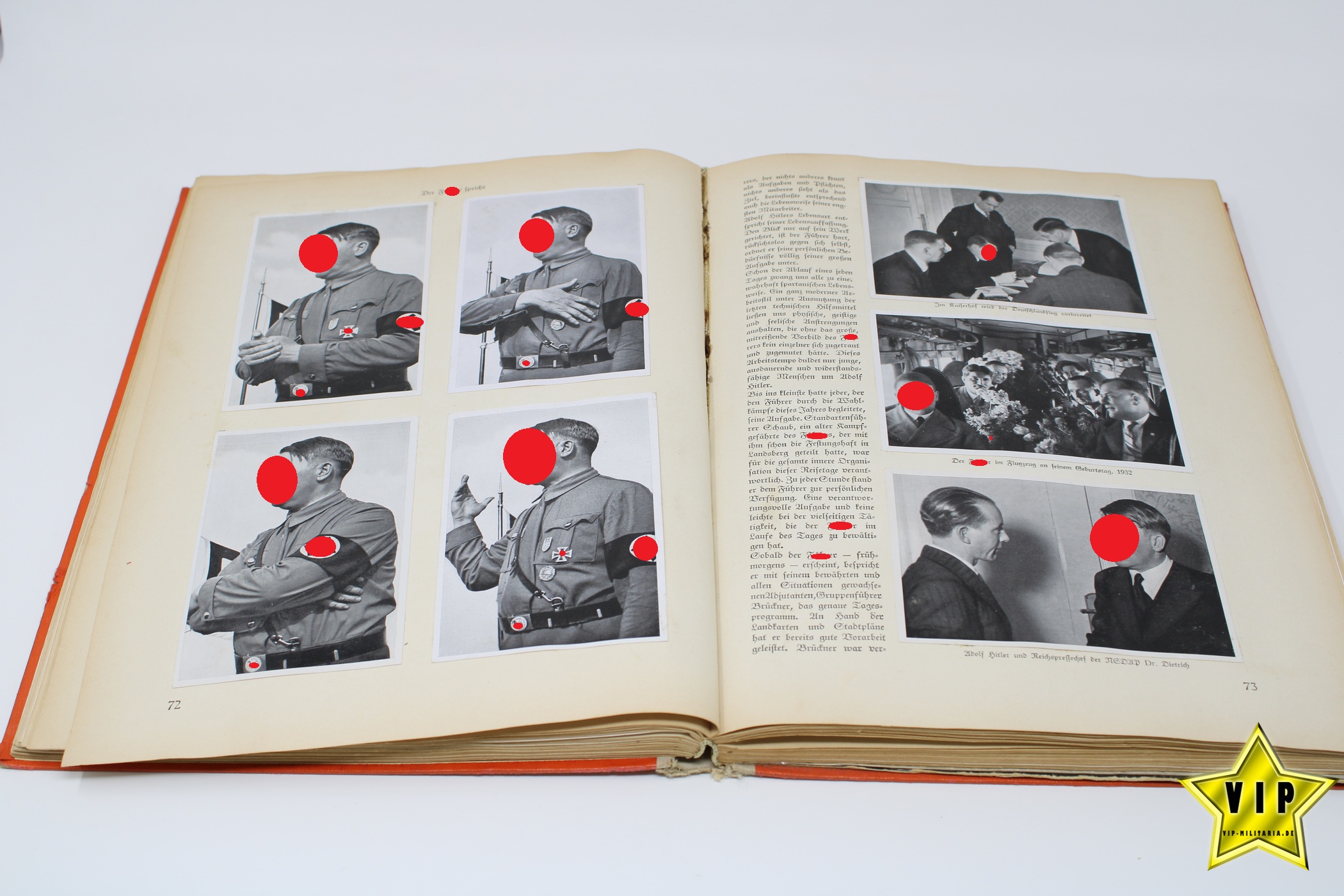 Sammelbilderalbum Deutschland Erwache