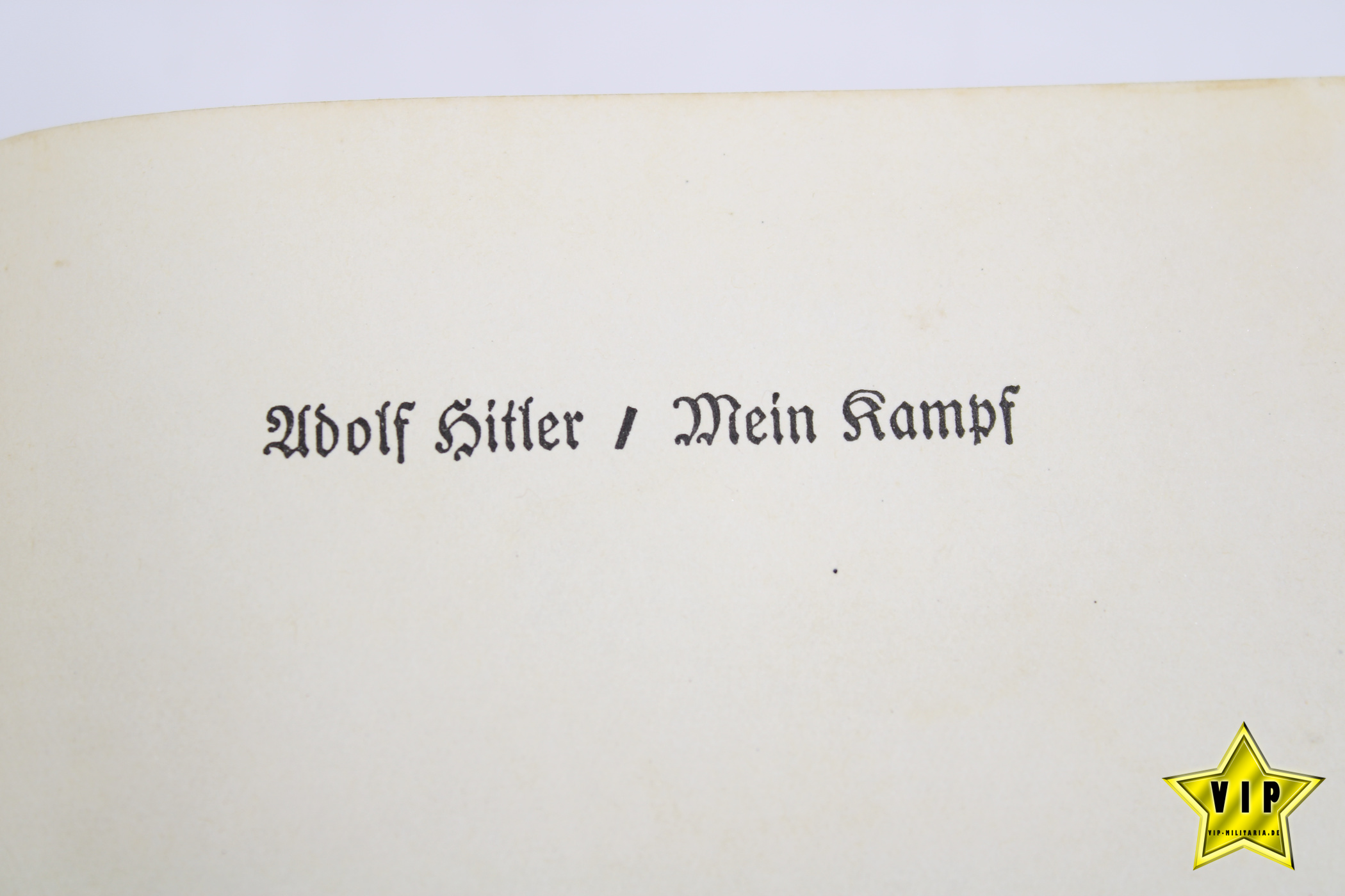 Mein kampf 1938 Hochzeitsausgabe mit Widmung der Stadt Bremen im Schuber & Goldschnitt
