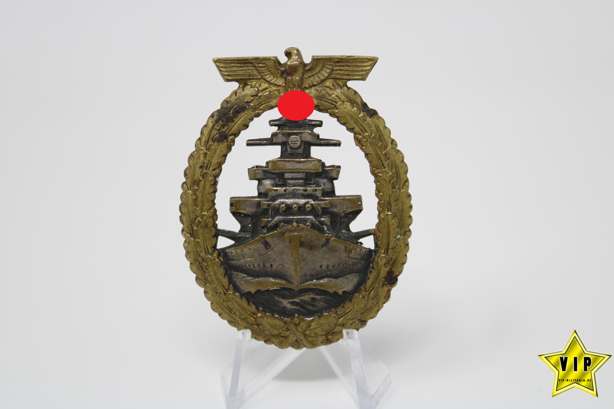 Flottenkriegsabzeichen Schwerin - Berlin