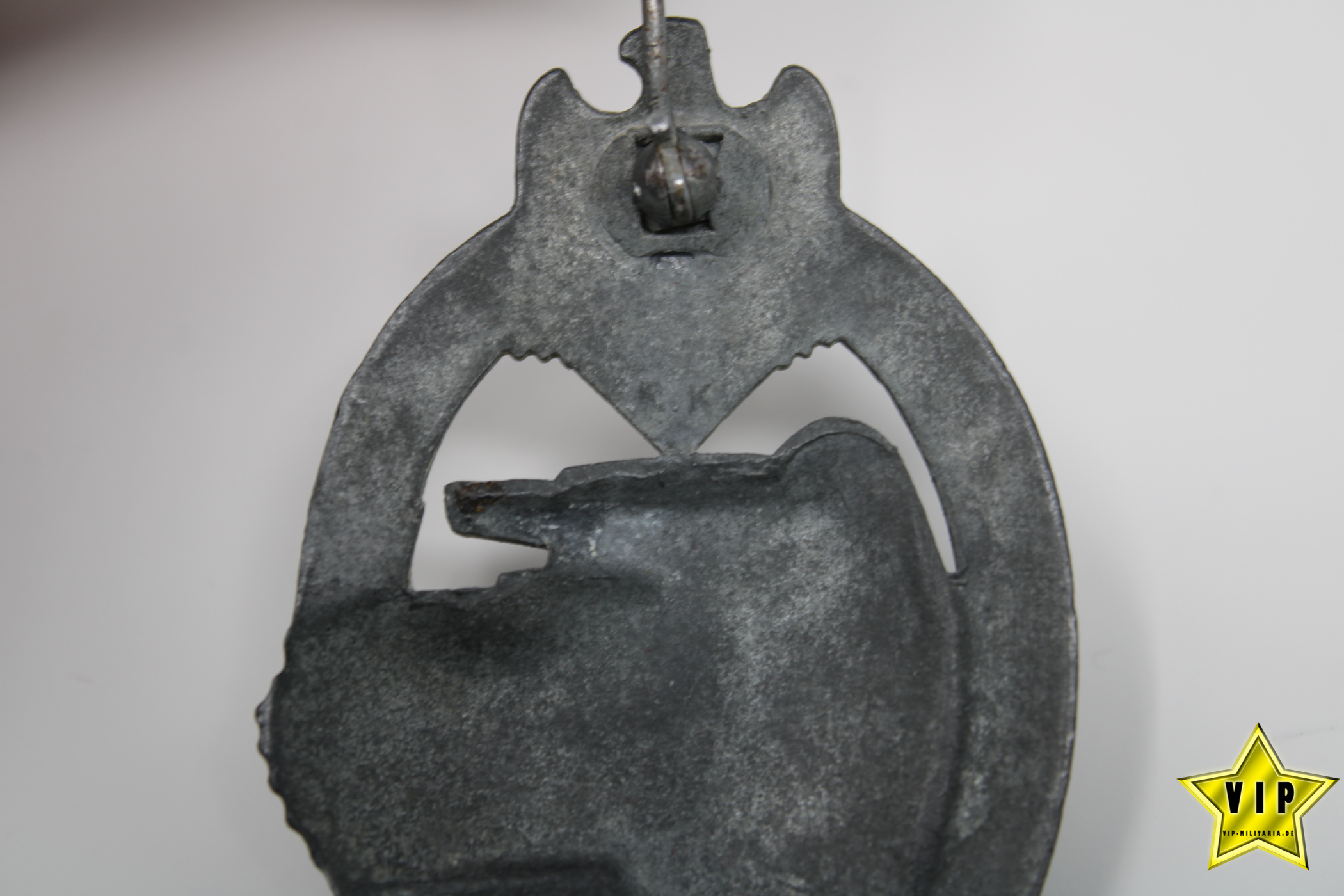 Panzerkampfabzeichen in Silber Hersteller R. K.