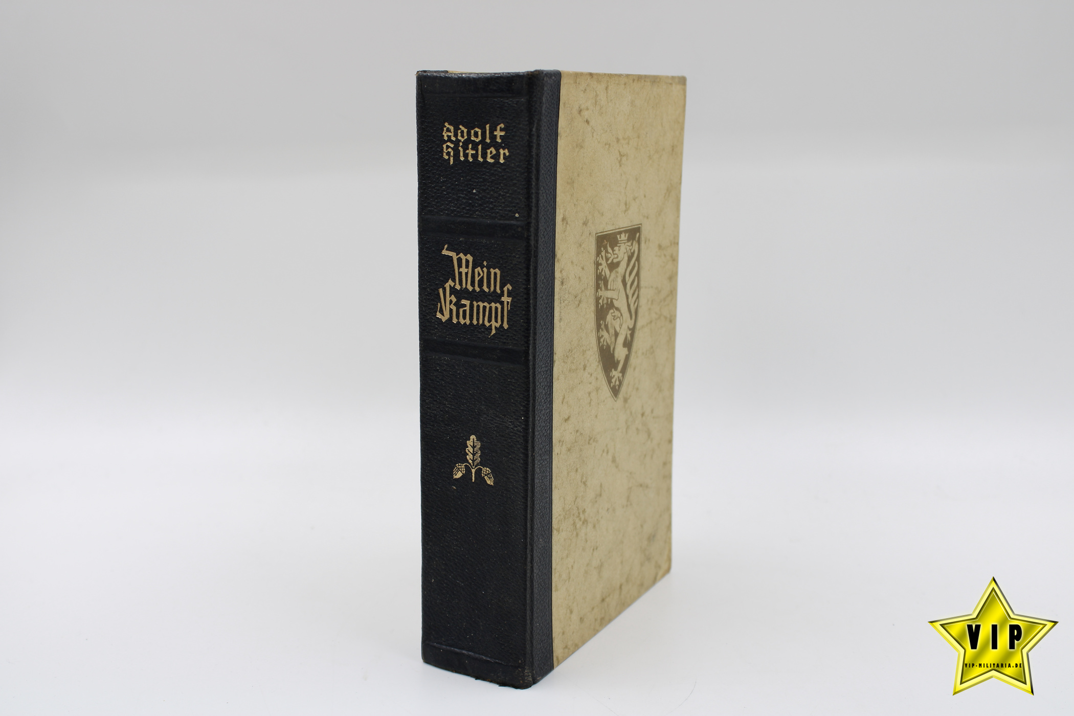 Mein Kampf 1939 Hochzeitsausgabe mit Stadtwappen aus GRAZ und Widmung 